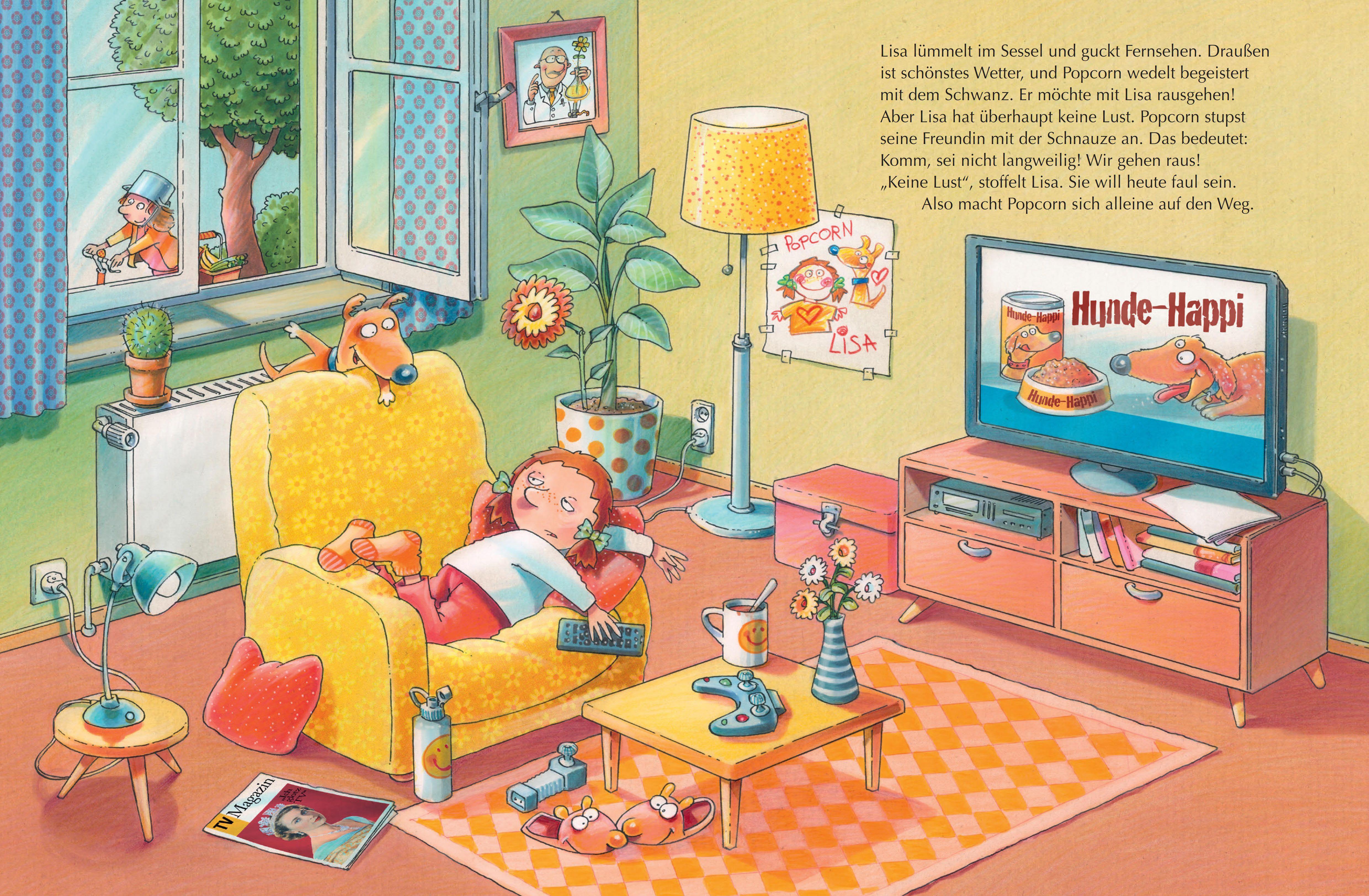 Beispielinhalt (Bild) Wo ist Popcorn? Ein Hunde-Suchspaß-Abenteuer