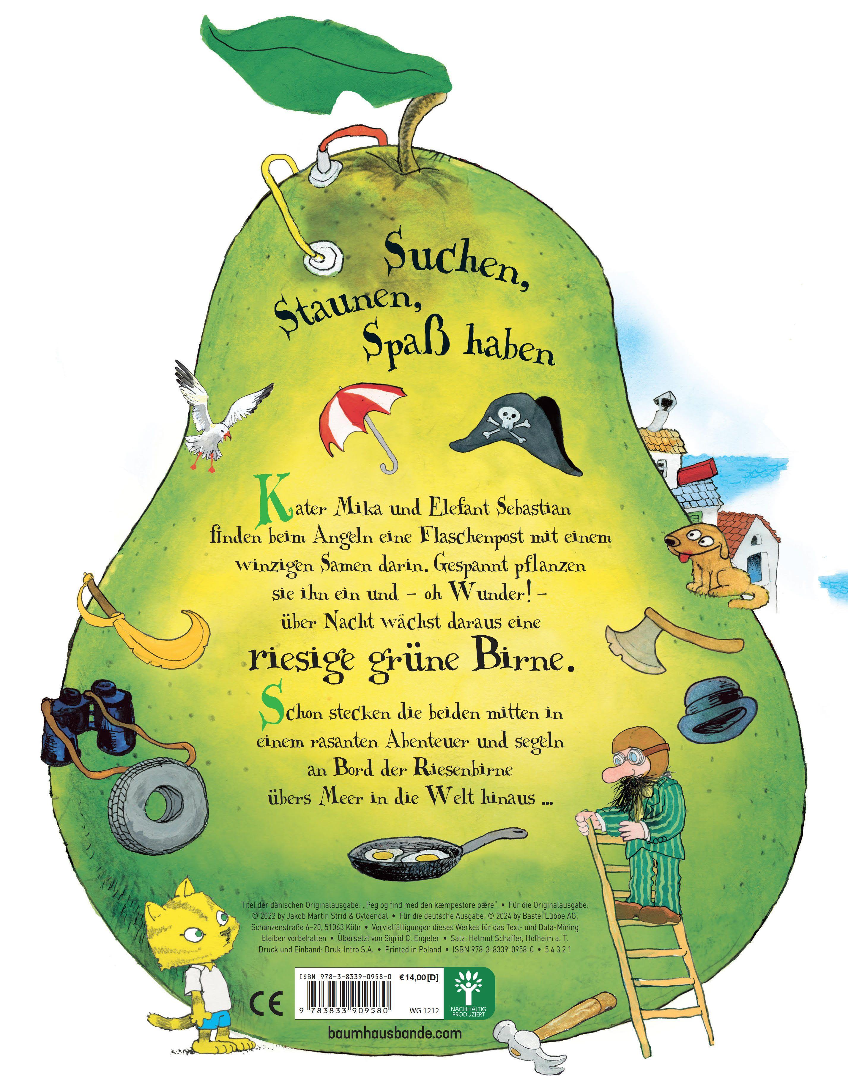 Beispielinhalt (Bild) Das große Such- und Findebuch mit der Riesenbirne