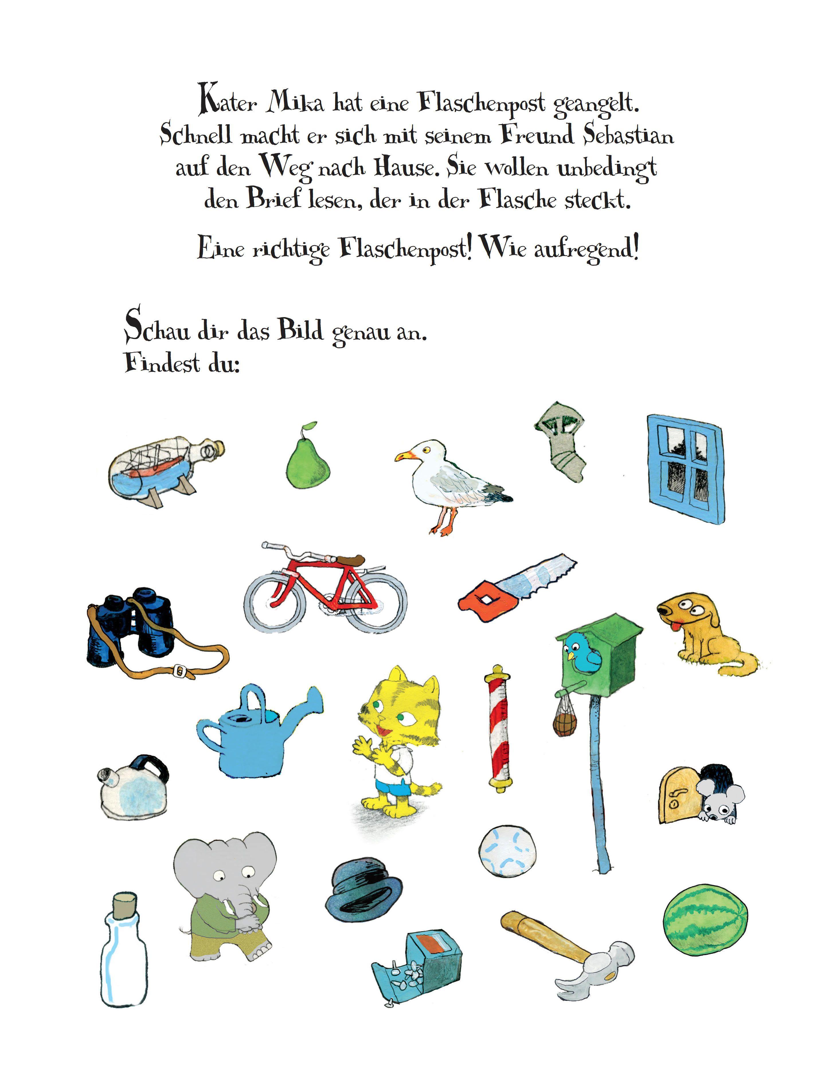 Beispielinhalt (Bild) Das große Such- und Findebuch mit der Riesenbirne