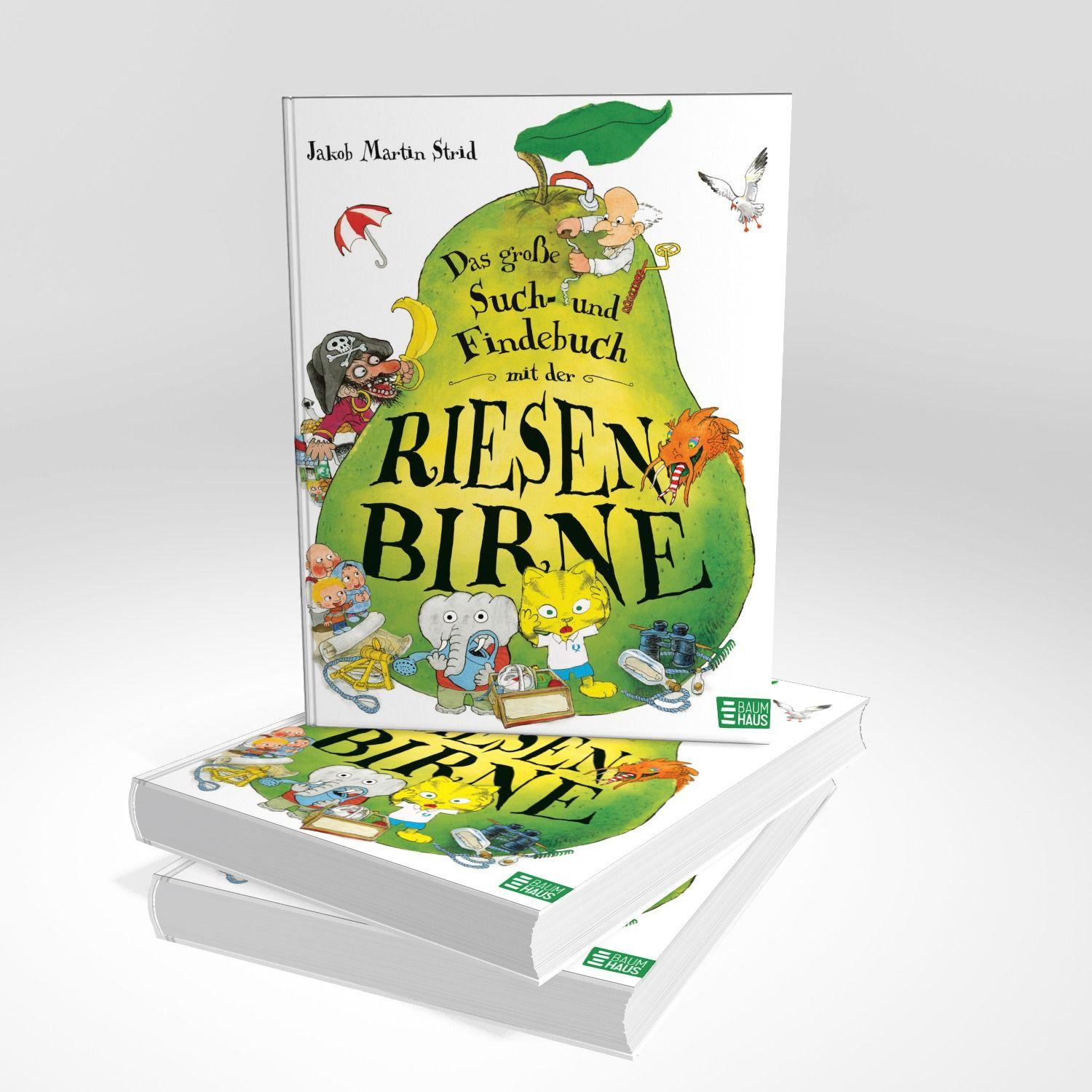 Beispielinhalt (Bild) Das große Such- und Findebuch mit der Riesenbirne