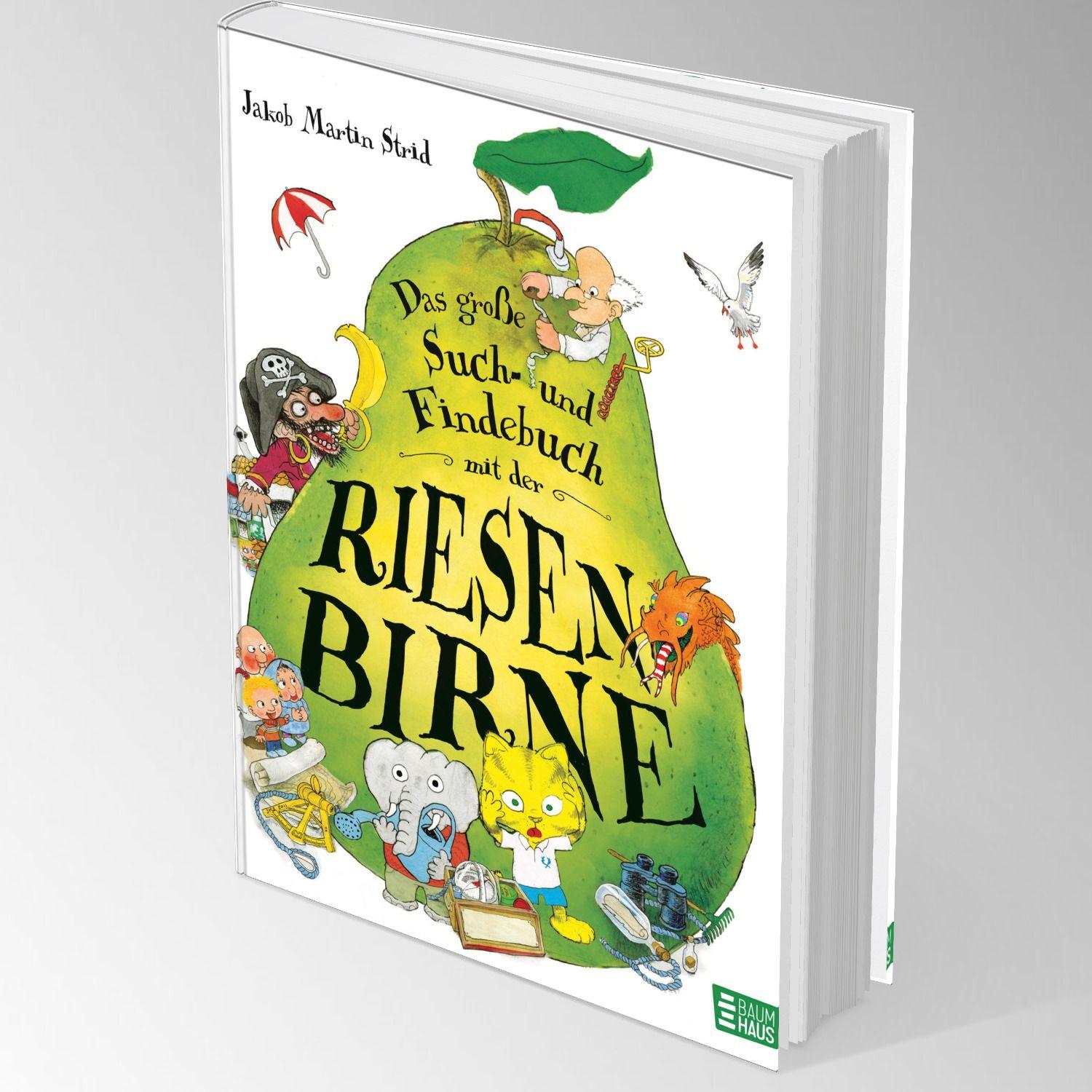 Beispielinhalt (Bild) Das große Such- und Findebuch mit der Riesenbirne