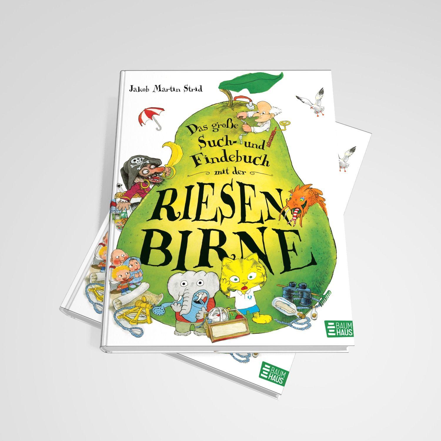 Beispielinhalt (Bild) Das große Such- und Findebuch mit der Riesenbirne