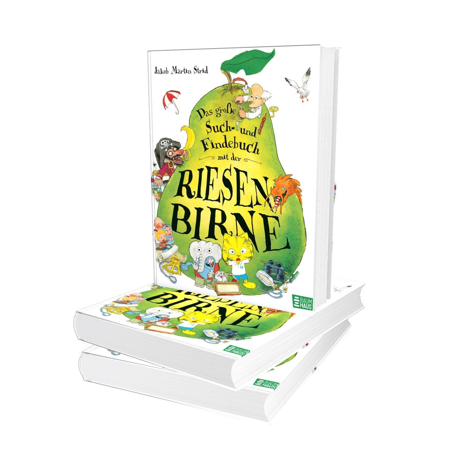 Beispielinhalt (Bild) Das große Such- und Findebuch mit der Riesenbirne