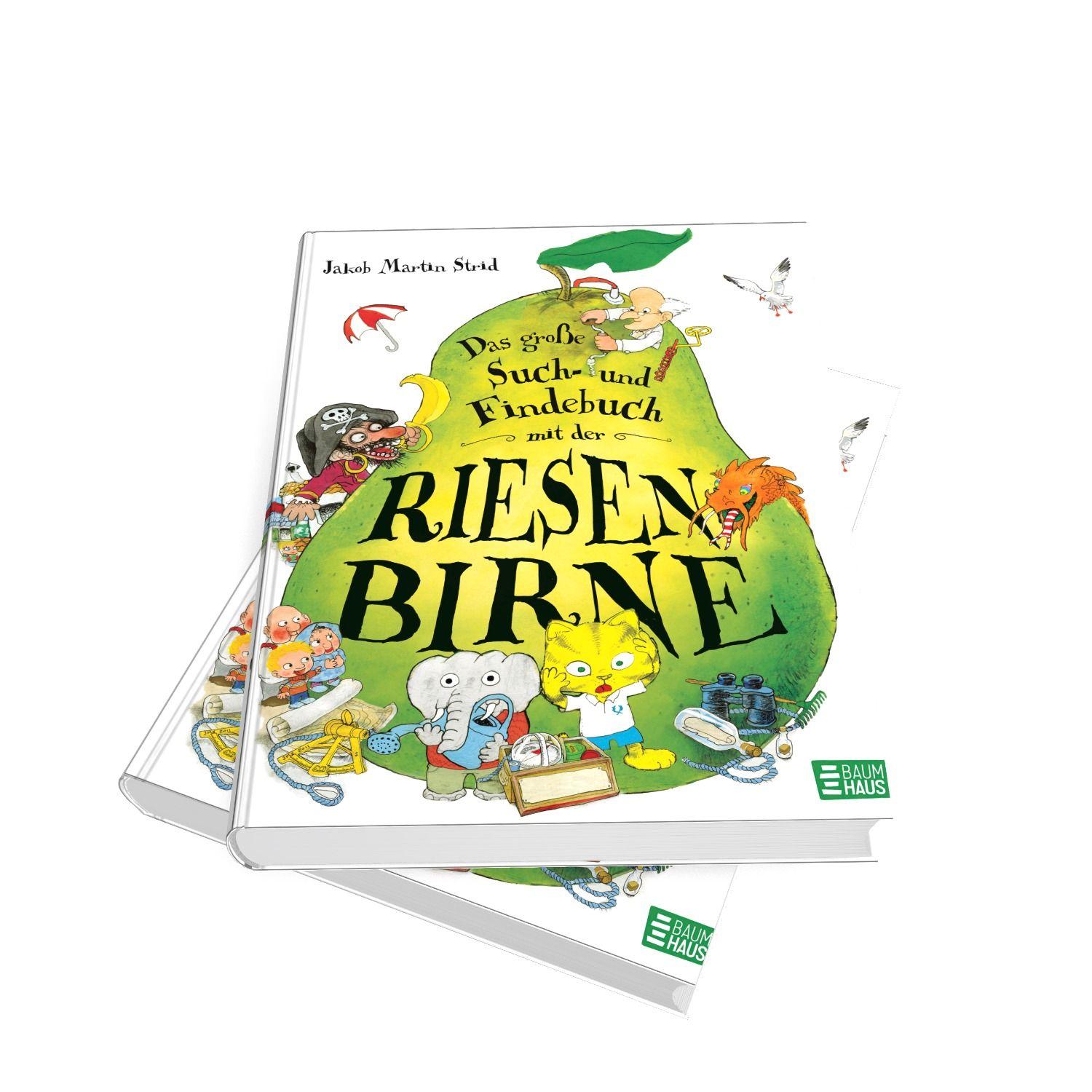 Beispielinhalt (Bild) Das große Such- und Findebuch mit der Riesenbirne