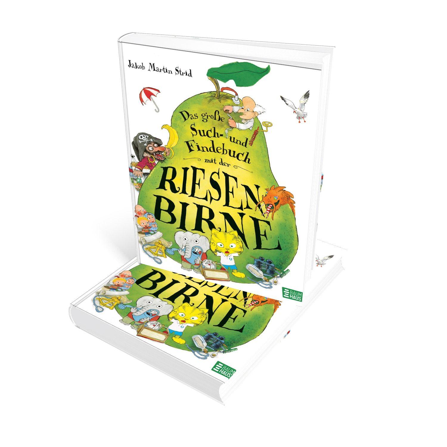 Beispielinhalt (Bild) Das große Such- und Findebuch mit der Riesenbirne