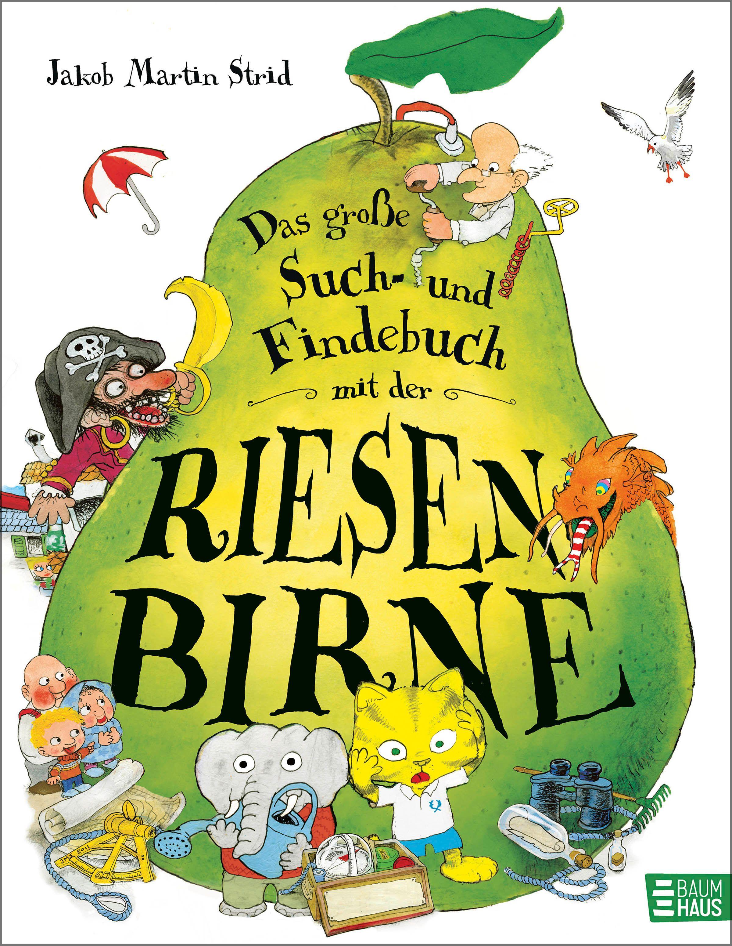 Vorderes Coverbild Das große Such- und Findebuch mit der Riesenbirne