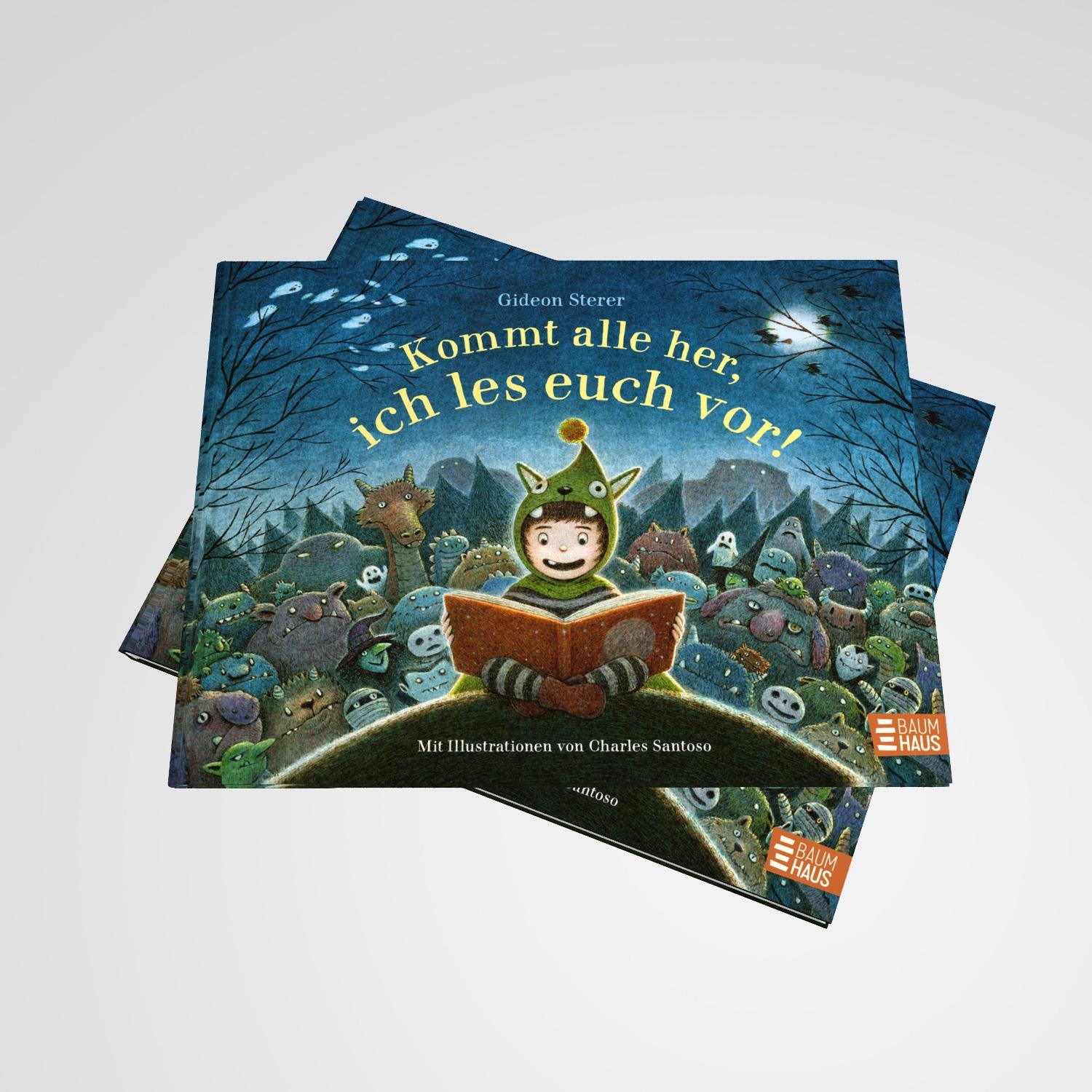 Beispielinhalt (Bild) Kommt alle her, ich les euch vor!