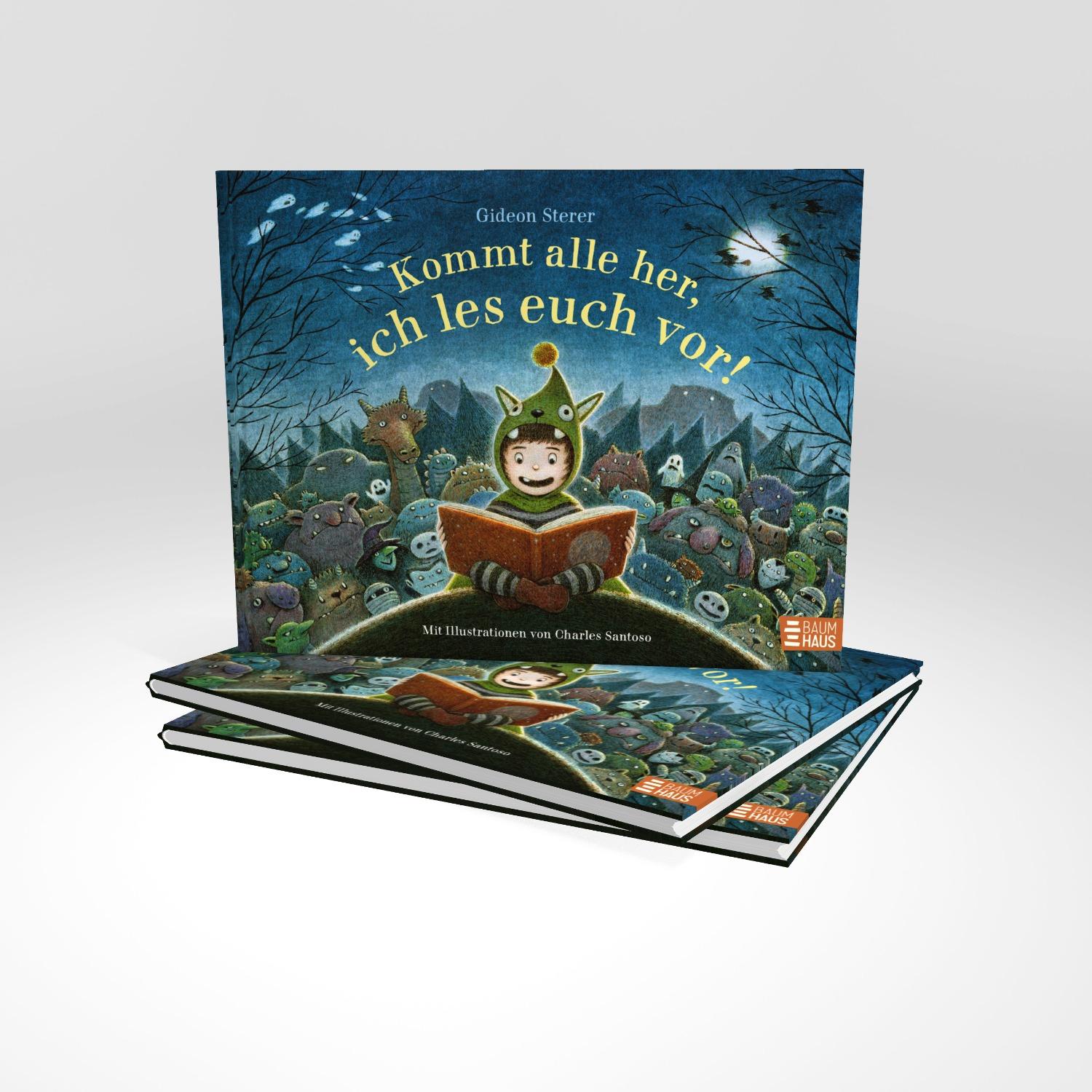 Beispielinhalt (Bild) Kommt alle her, ich les euch vor!