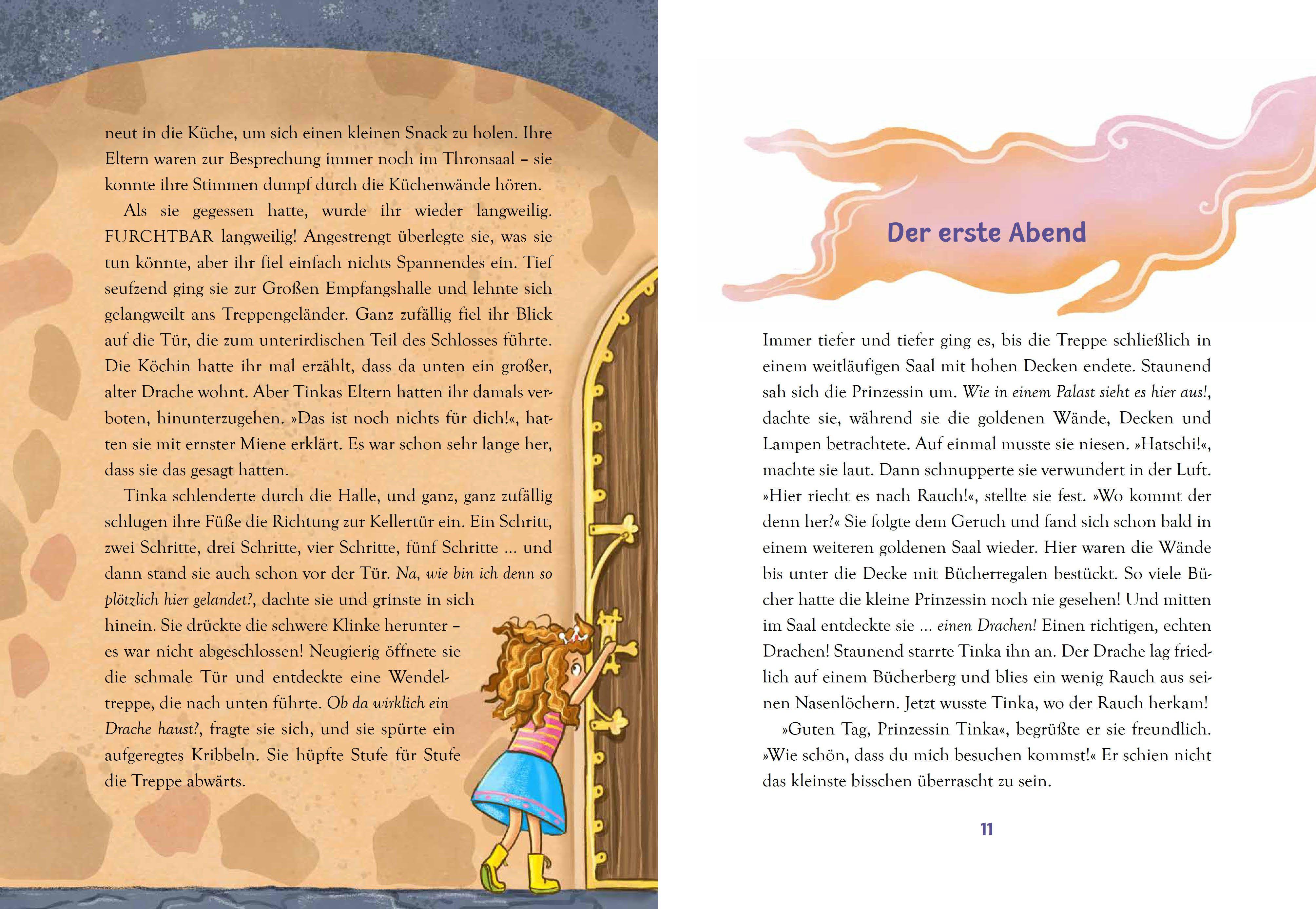 Beispielinhalt (Bild) Drachenstarke Geschichten - Von mutigen Prinzessinnen, Piratenschätzen und großen Mäuseträumen