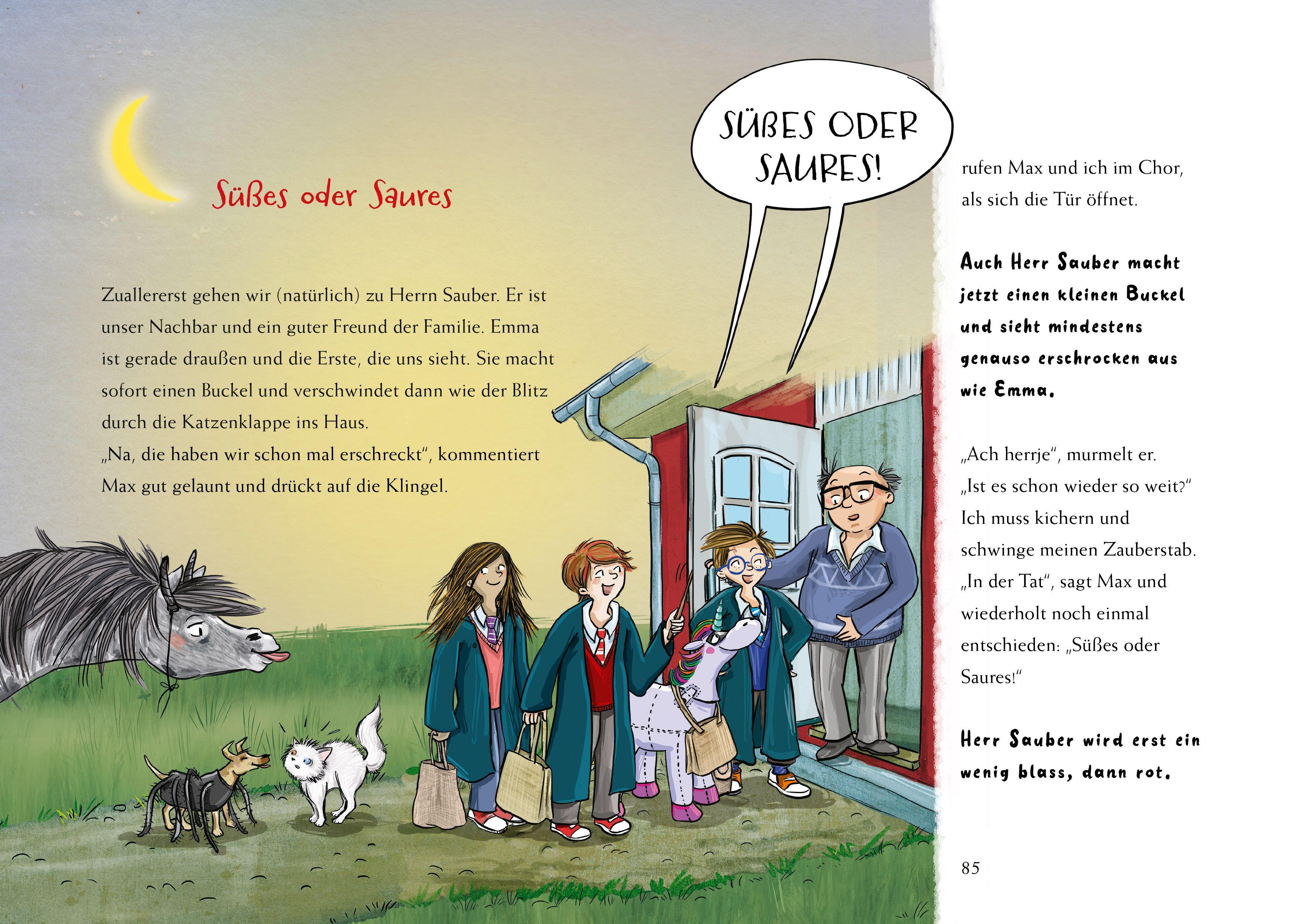 Beispielinhalt (Bild) Süßes und Saures mit Juli