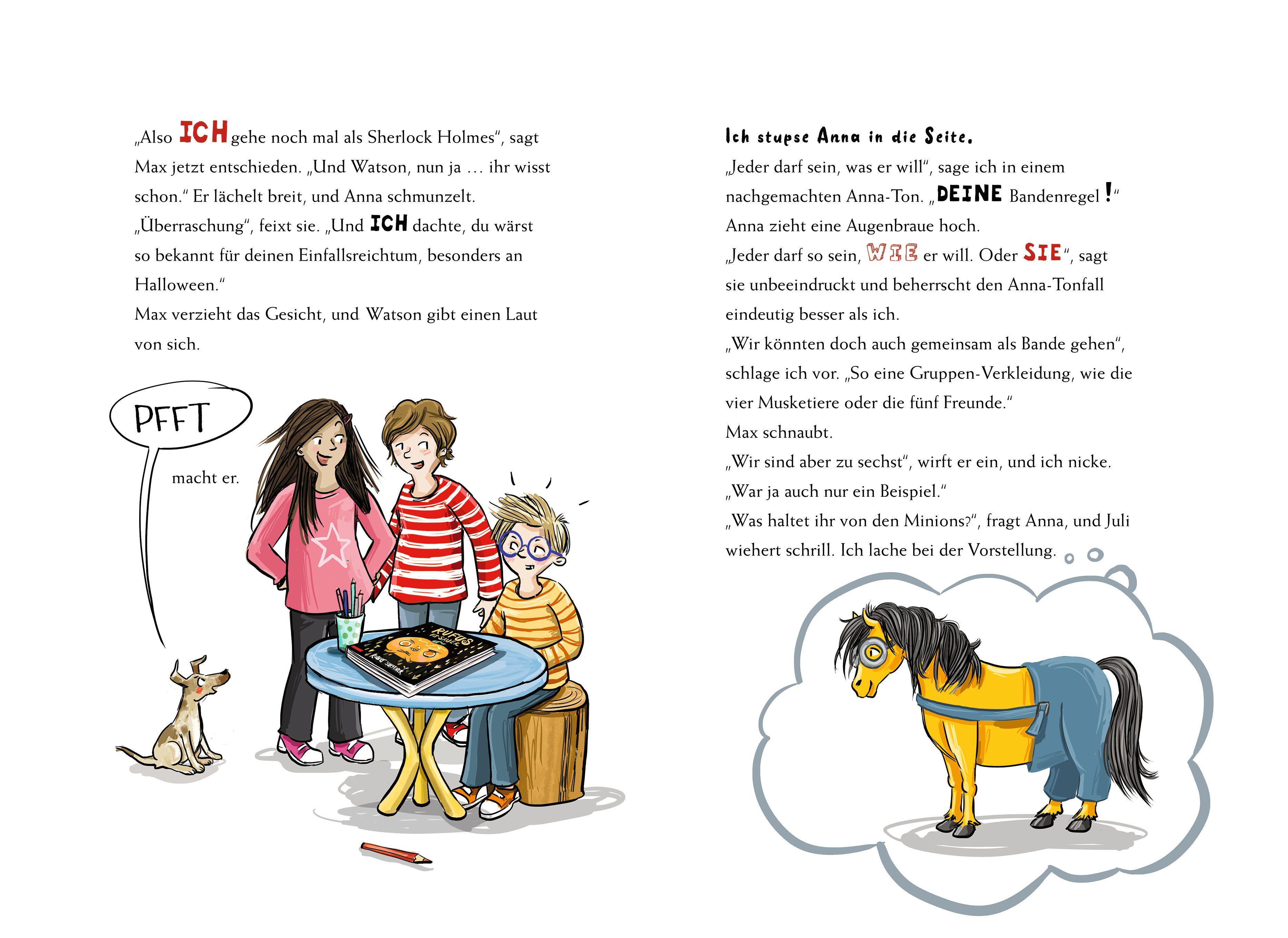 Beispielinhalt (Bild) Süßes und Saures mit Juli