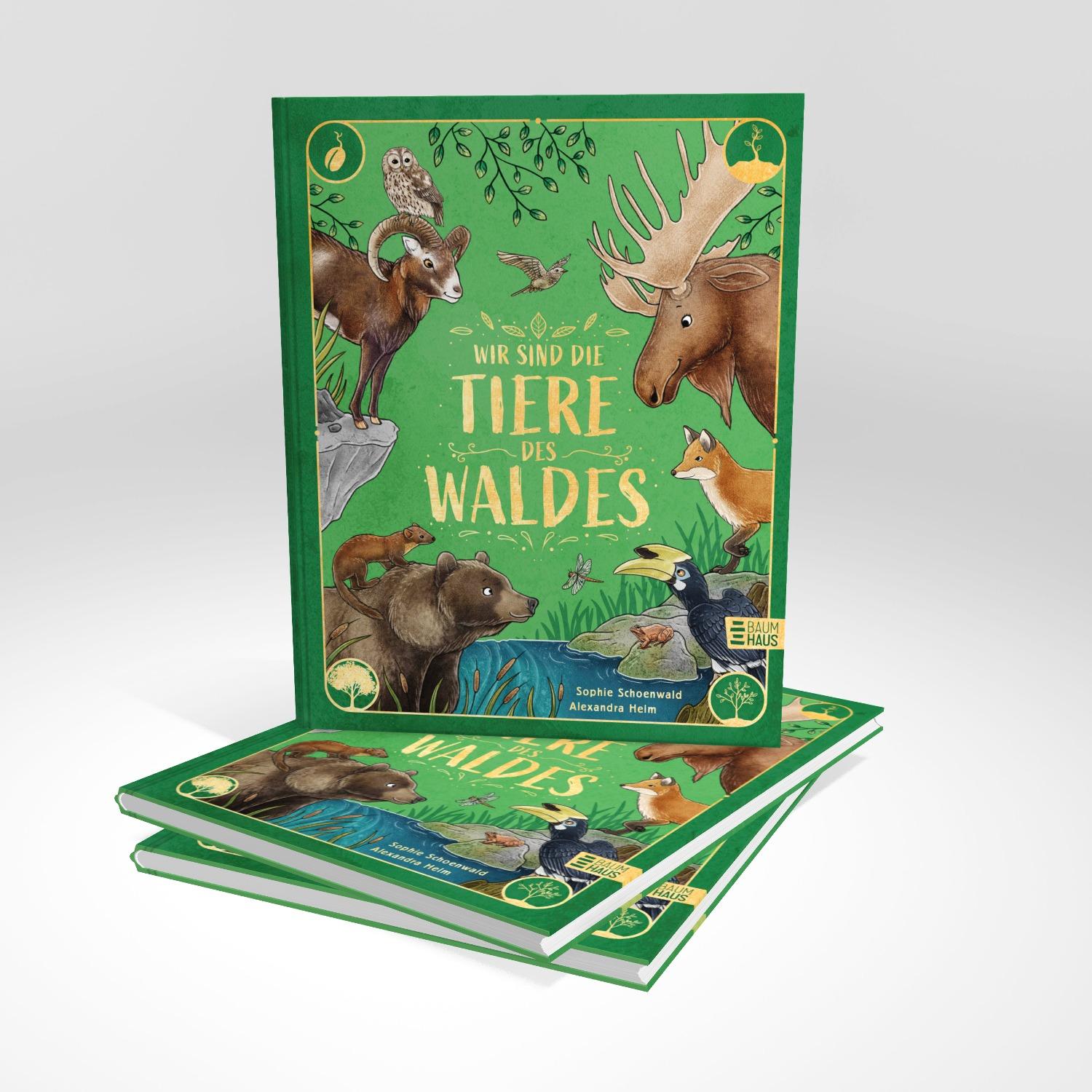 Beispielinhalt (Bild) Wir sind die Tiere des Waldes