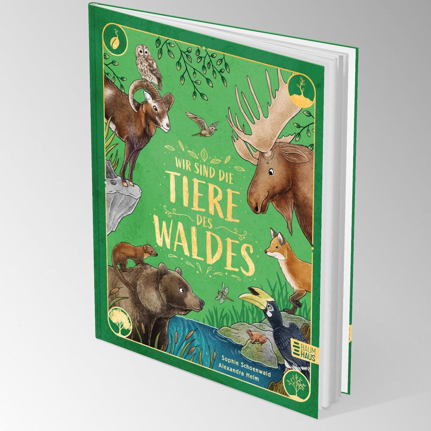 Beispielinhalt (Bild) Wir sind die Tiere des Waldes