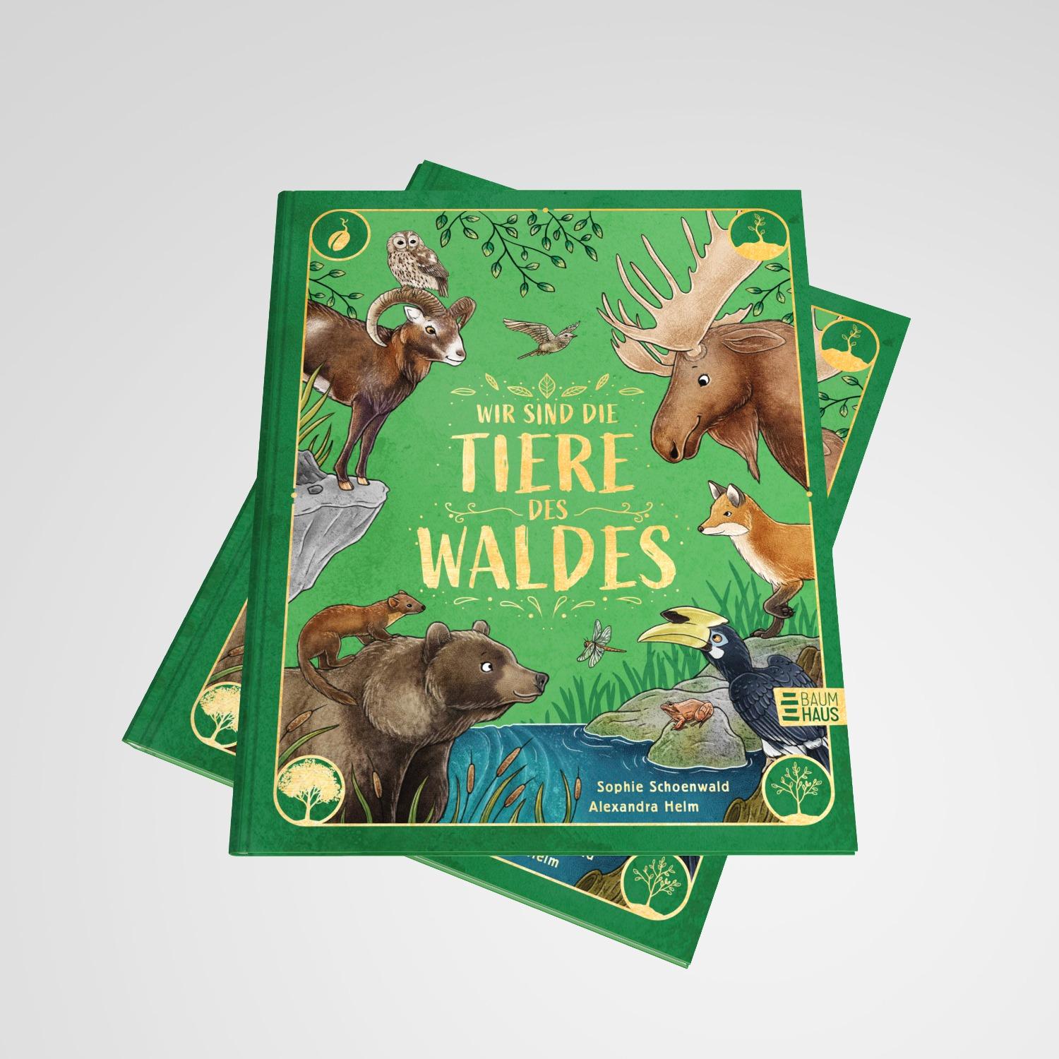 Beispielinhalt (Bild) Wir sind die Tiere des Waldes