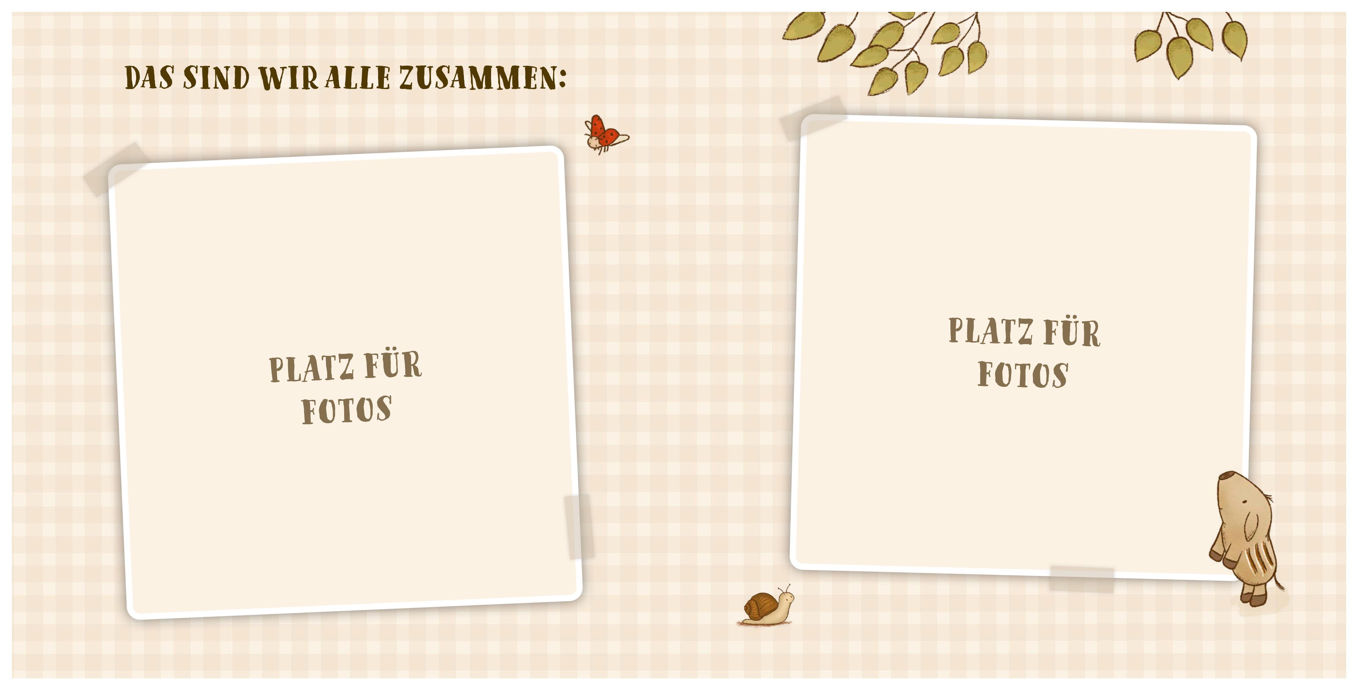 Beispielinhalt (Bild) Mister O'Lui - Mein allererstes Freundebuch