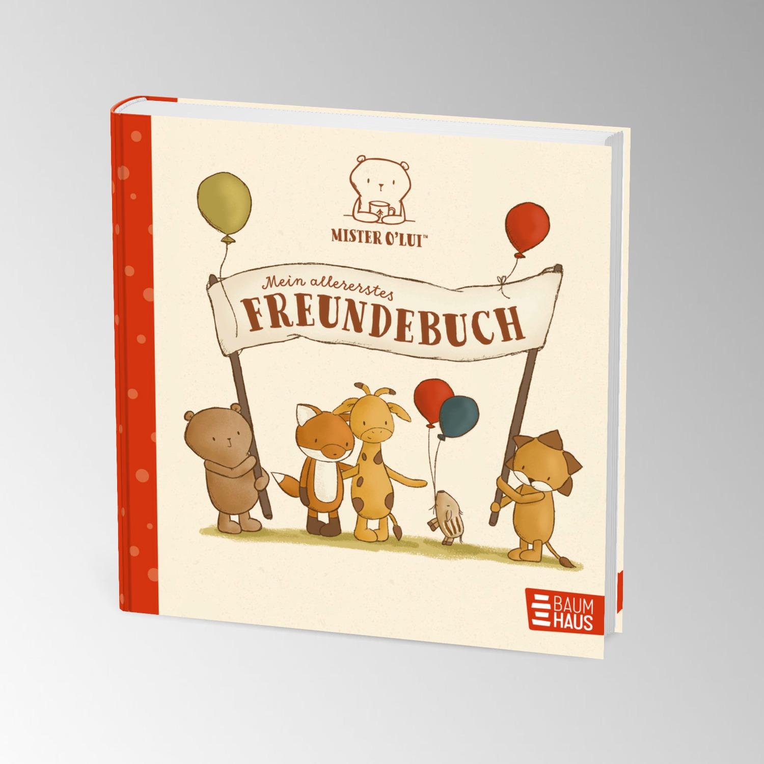 Beispielinhalt (Bild) Mister O'Lui - Mein allererstes Freundebuch