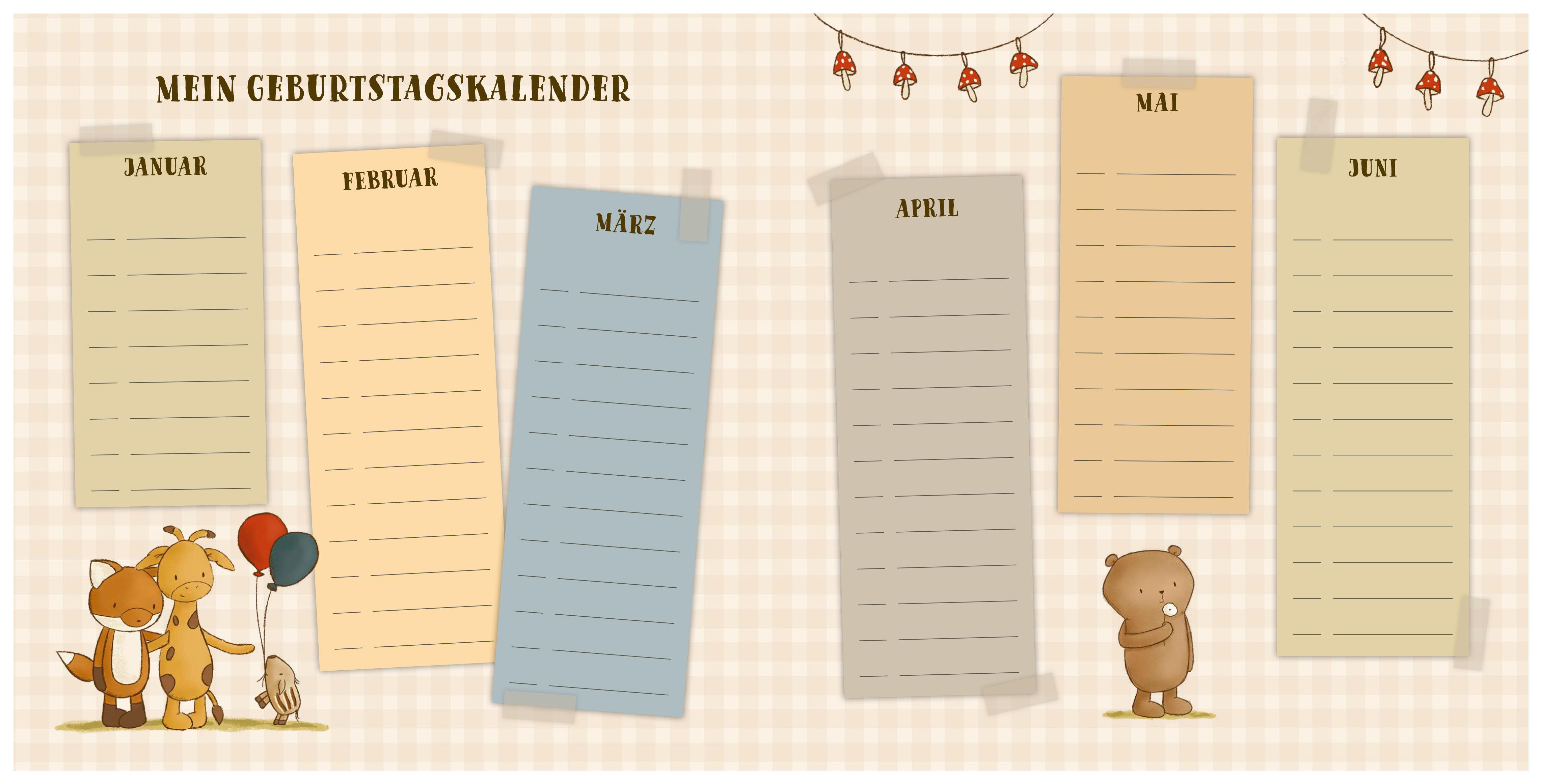 Beispielinhalt (Bild) Mister O'Lui - Mein allererstes Freundebuch