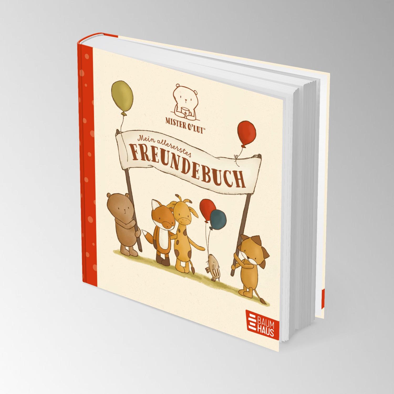 Beispielinhalt (Bild) Mister O'Lui - Mein allererstes Freundebuch