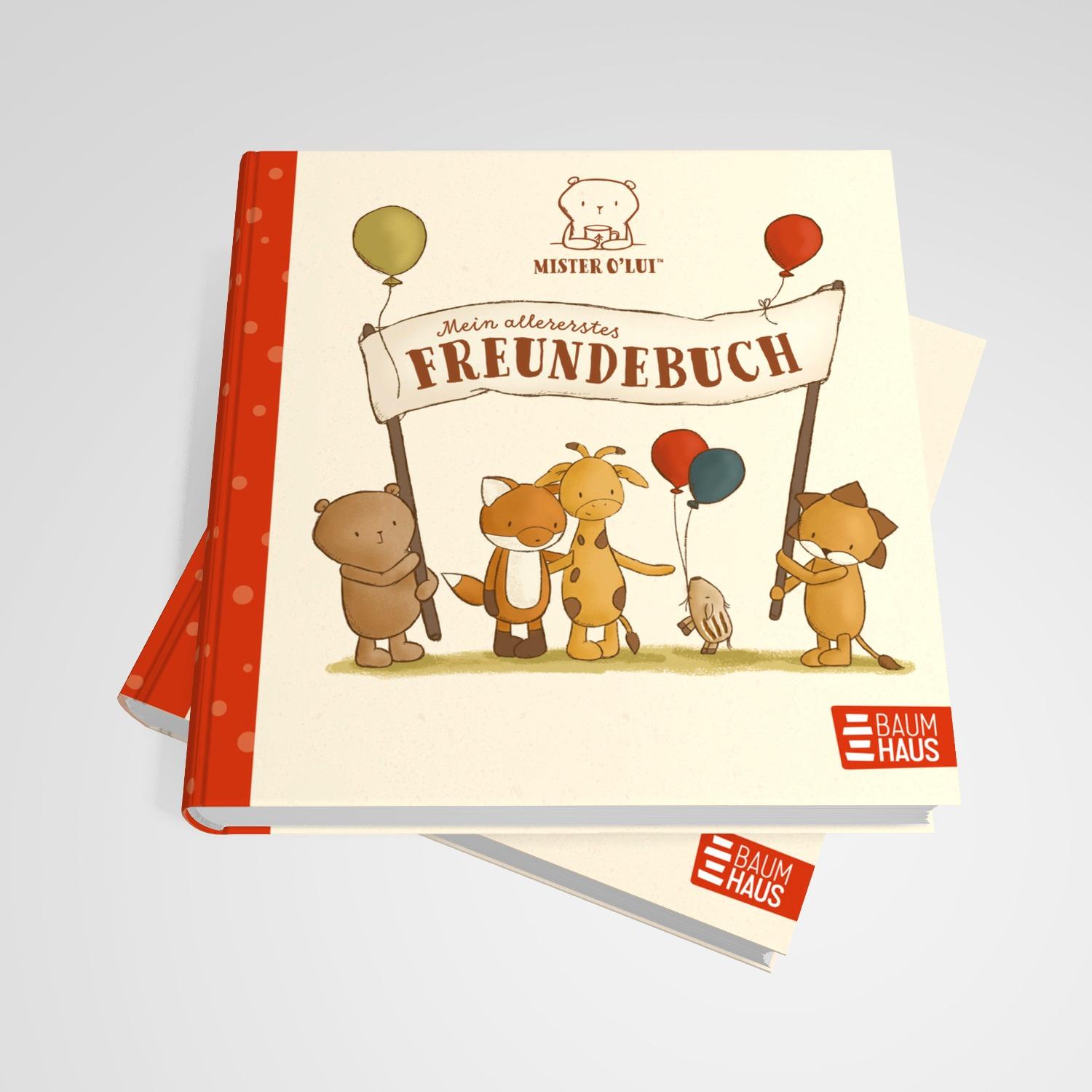Beispielinhalt (Bild) Mister O'Lui - Mein allererstes Freundebuch