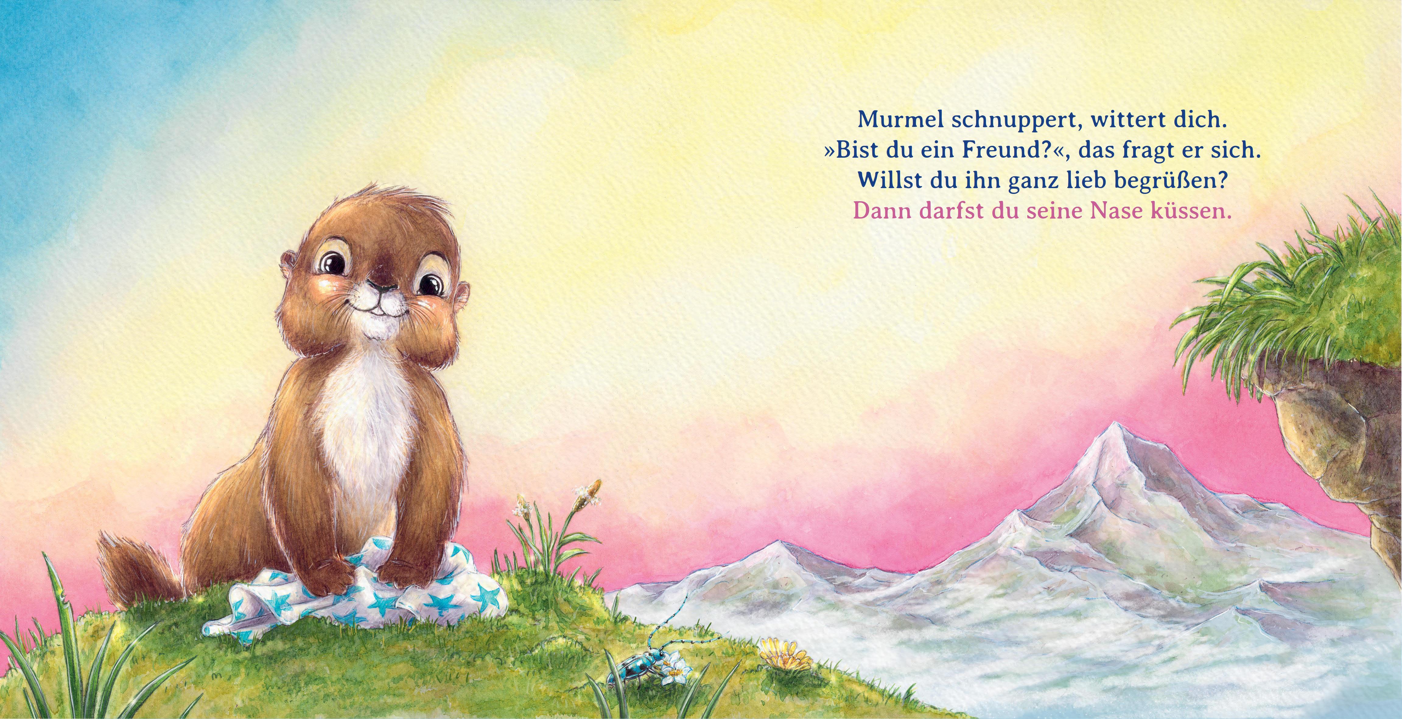 Beispielinhalt (Bild) Ab ins Bett mit dir, kleines Murmeltier!