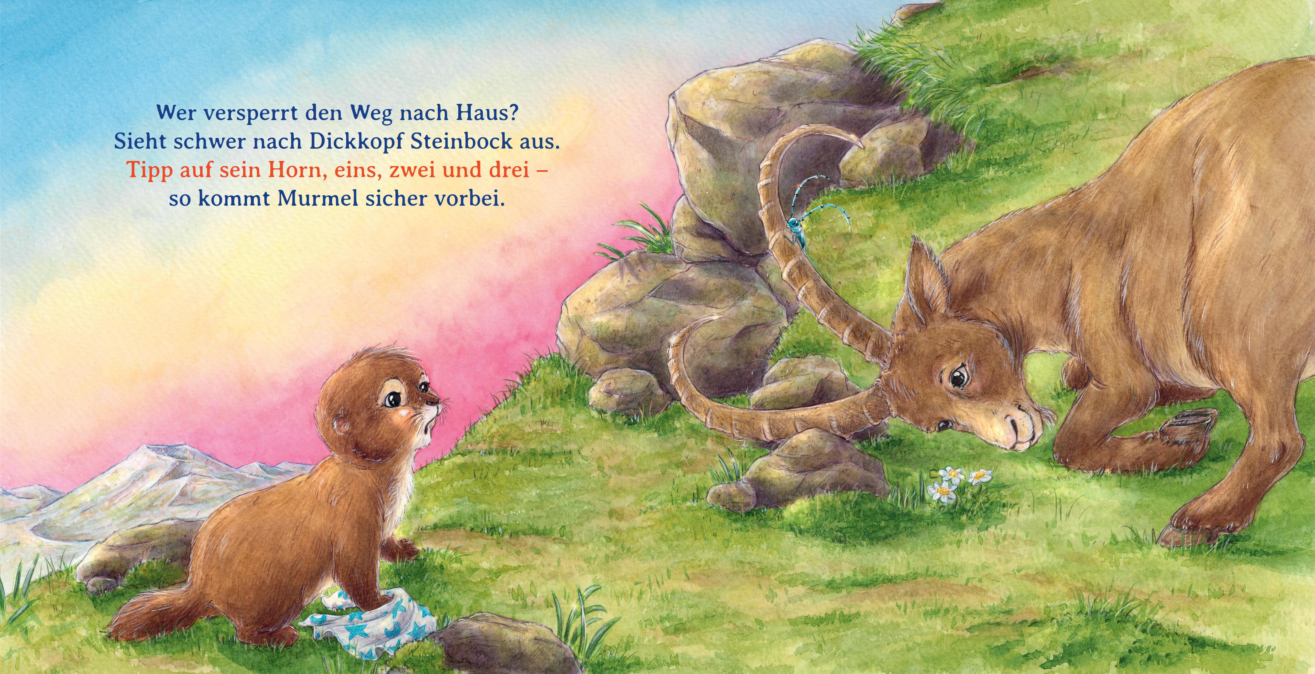 Beispielinhalt (Bild) Ab ins Bett mit dir, kleines Murmeltier!