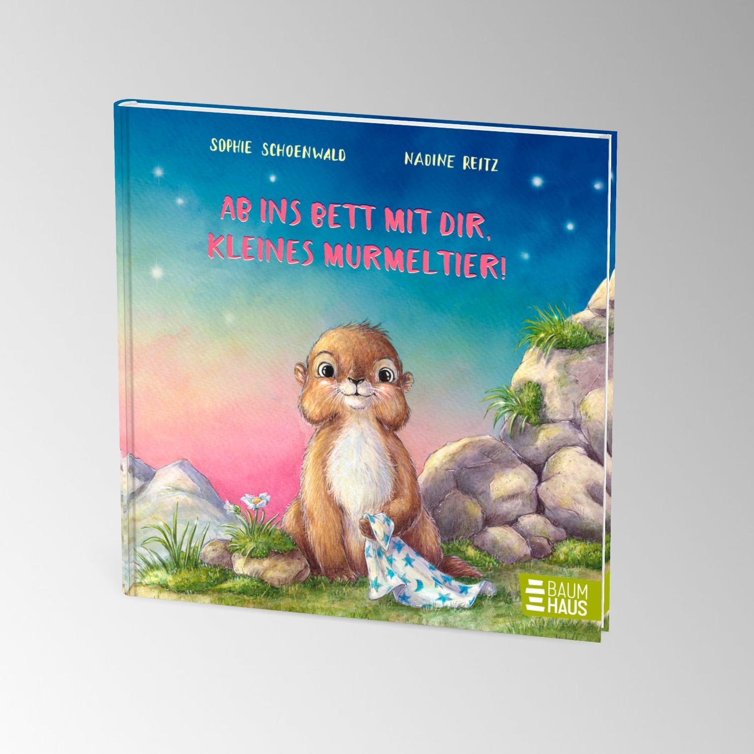 Beispielinhalt (Bild) Ab ins Bett mit dir, kleines Murmeltier!