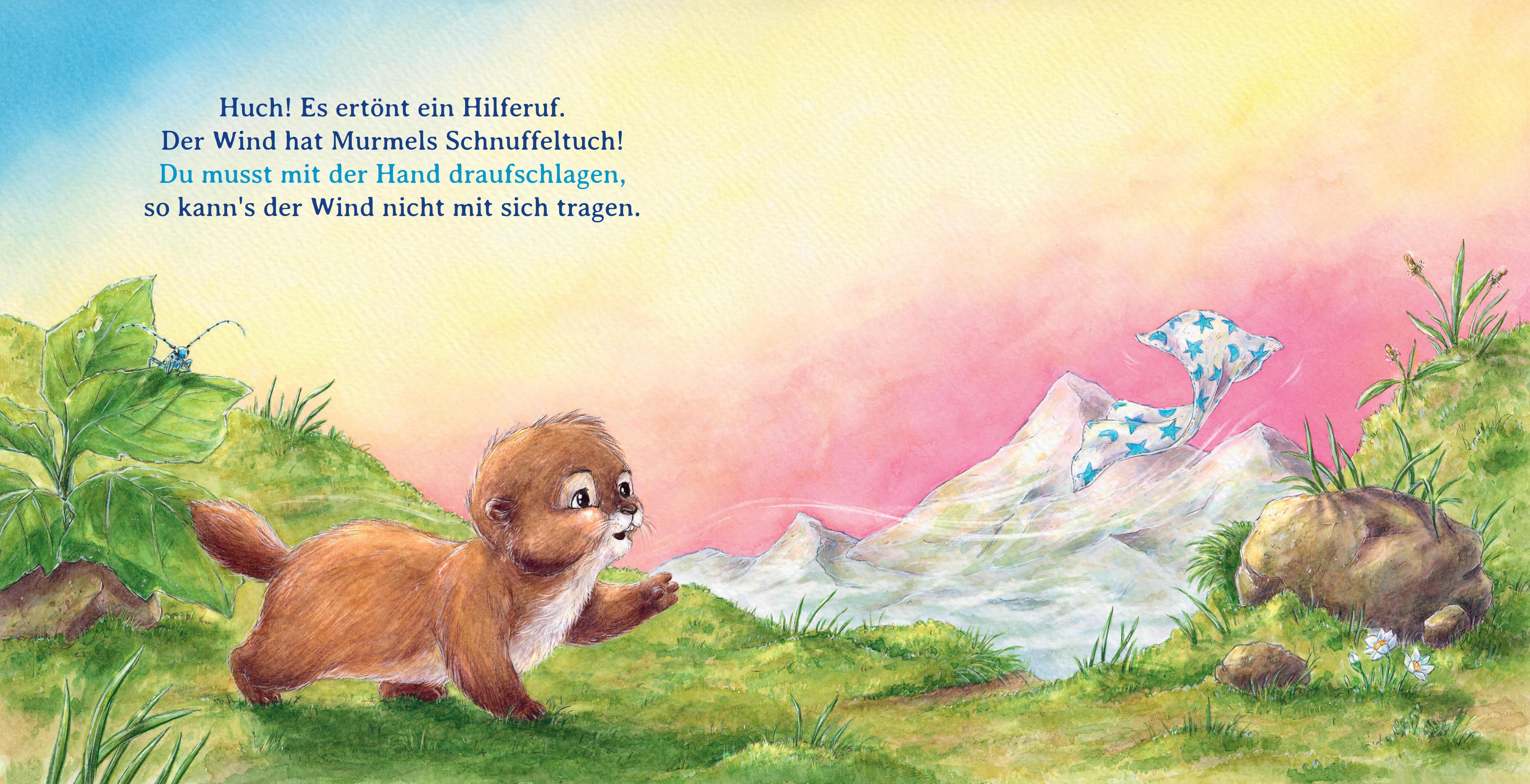 Beispielinhalt (Bild) Ab ins Bett mit dir, kleines Murmeltier!