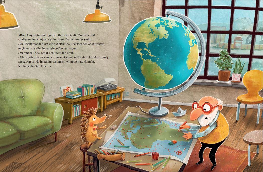 Beispielinhalt (Bild) Die große Weltreise durch den Zoo