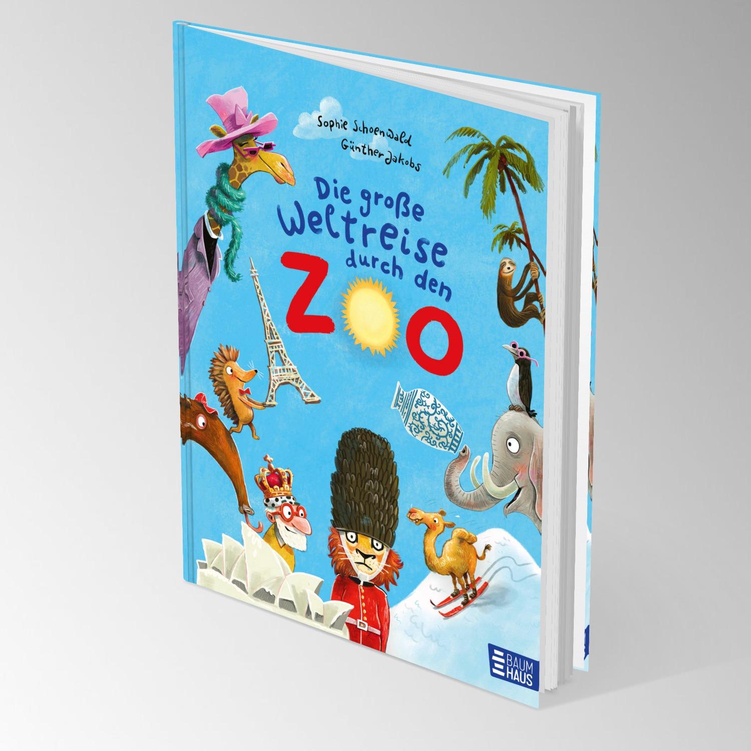 Beispielinhalt (Bild) Die große Weltreise durch den Zoo