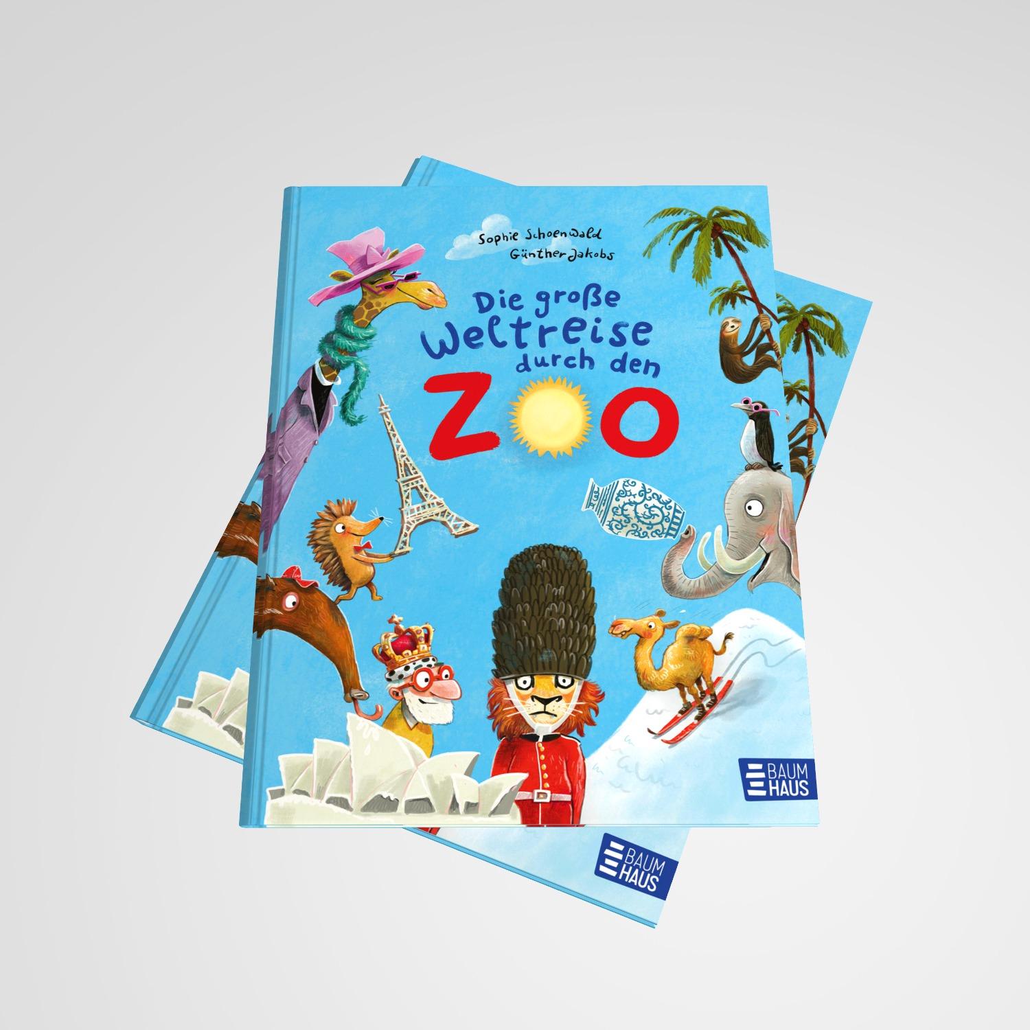 Beispielinhalt (Bild) Die große Weltreise durch den Zoo