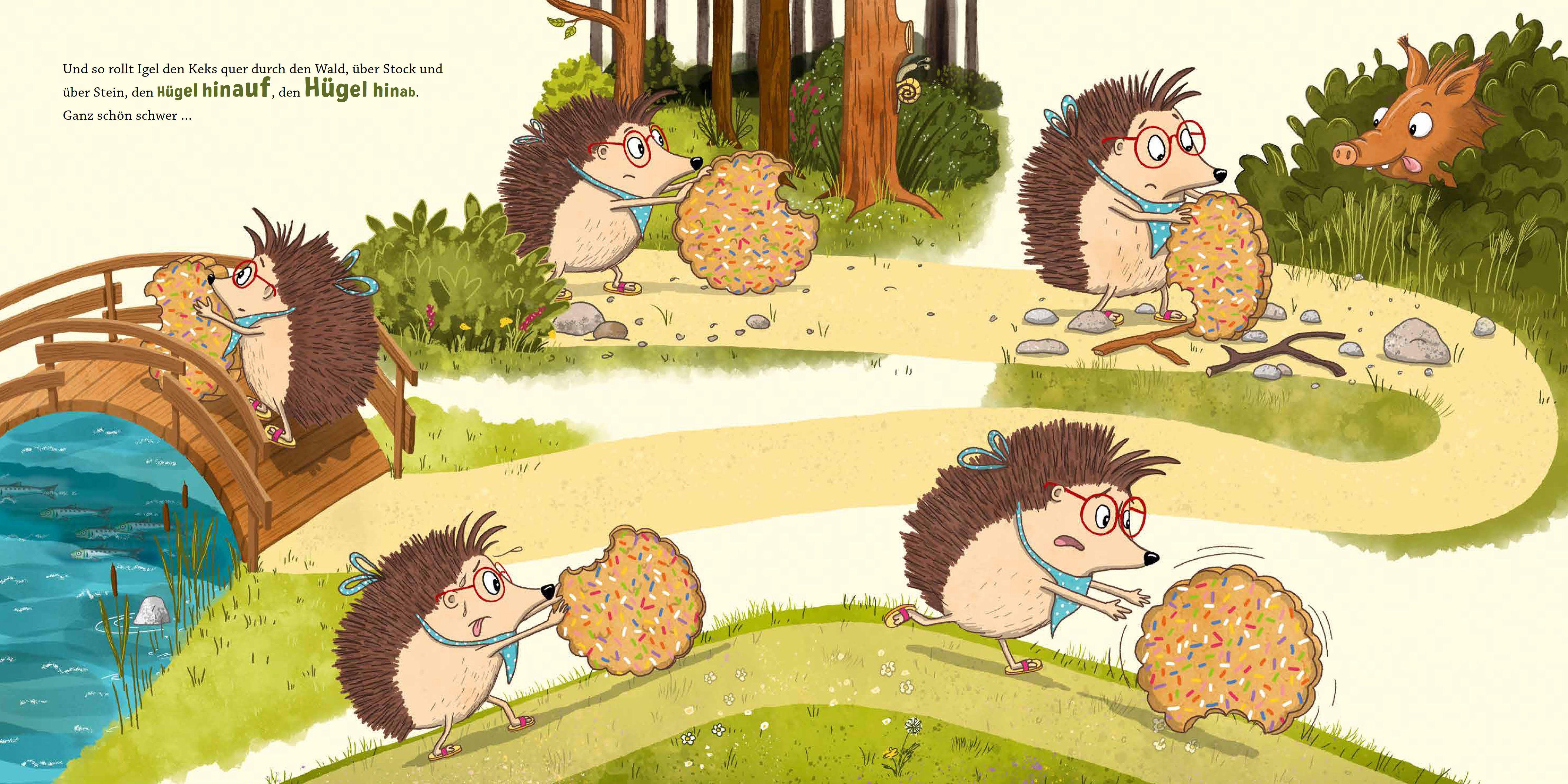 Beispielinhalt (Bild) Wer hat von meinem Keks genascht?