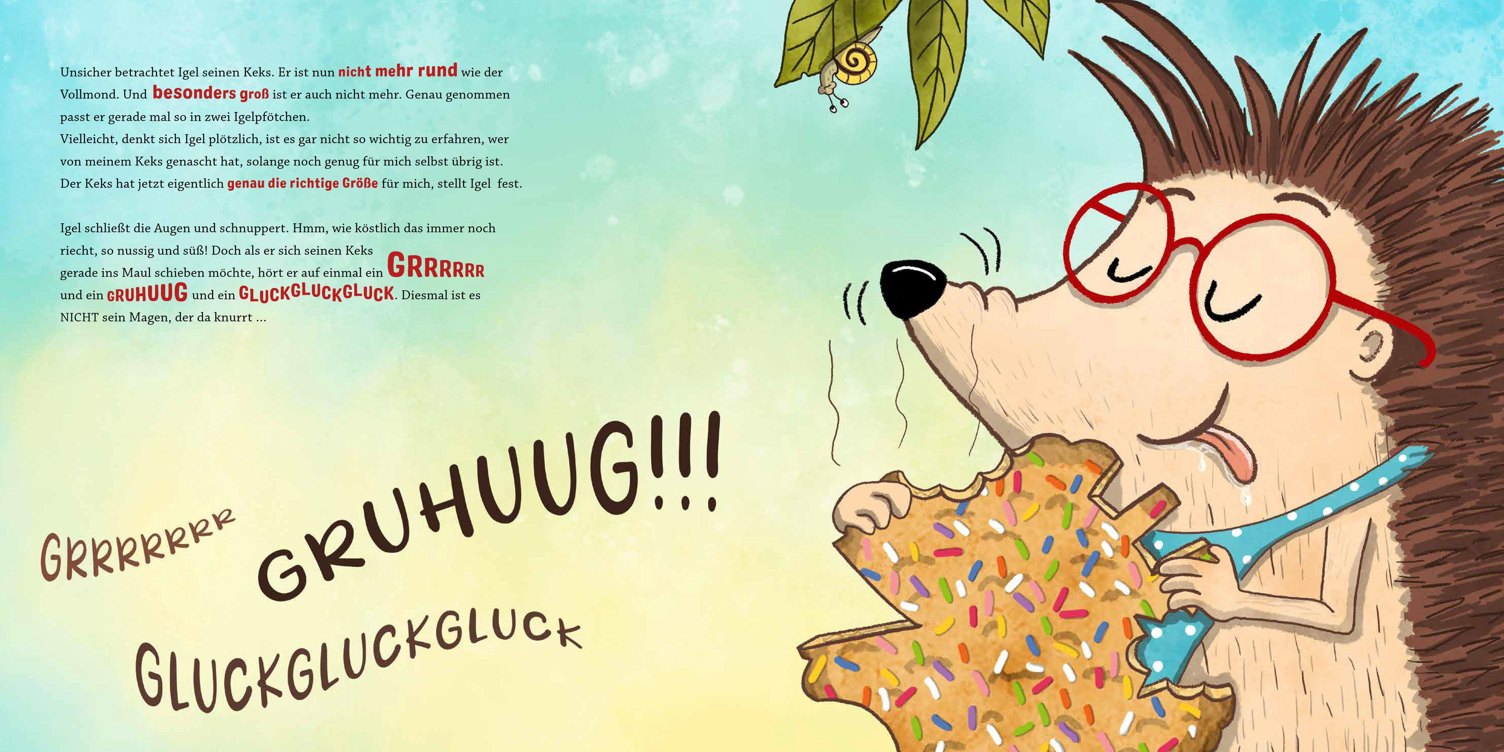 Beispielinhalt (Bild) Wer hat von meinem Keks genascht?