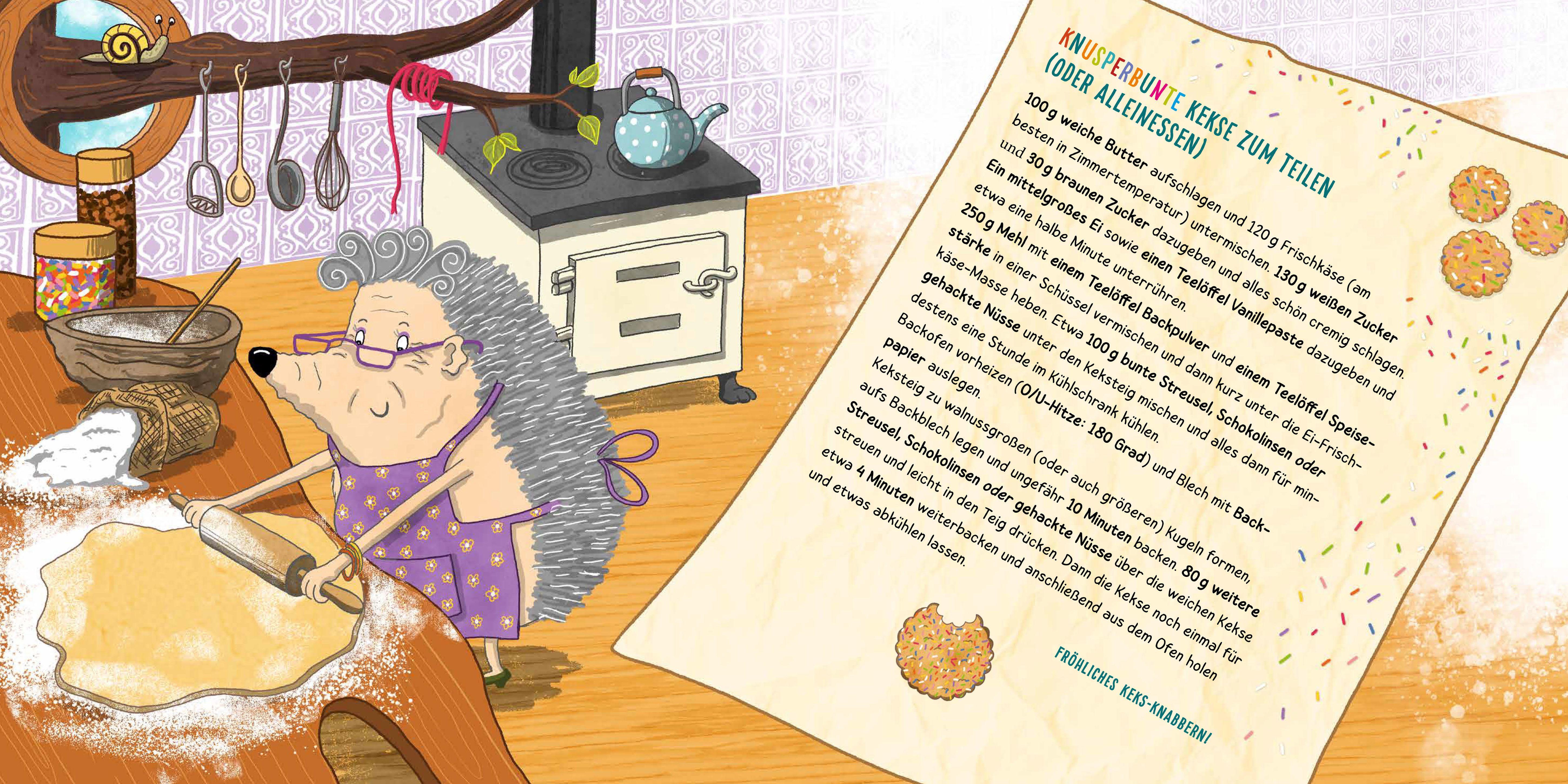 Beispielinhalt (Bild) Wer hat von meinem Keks genascht?