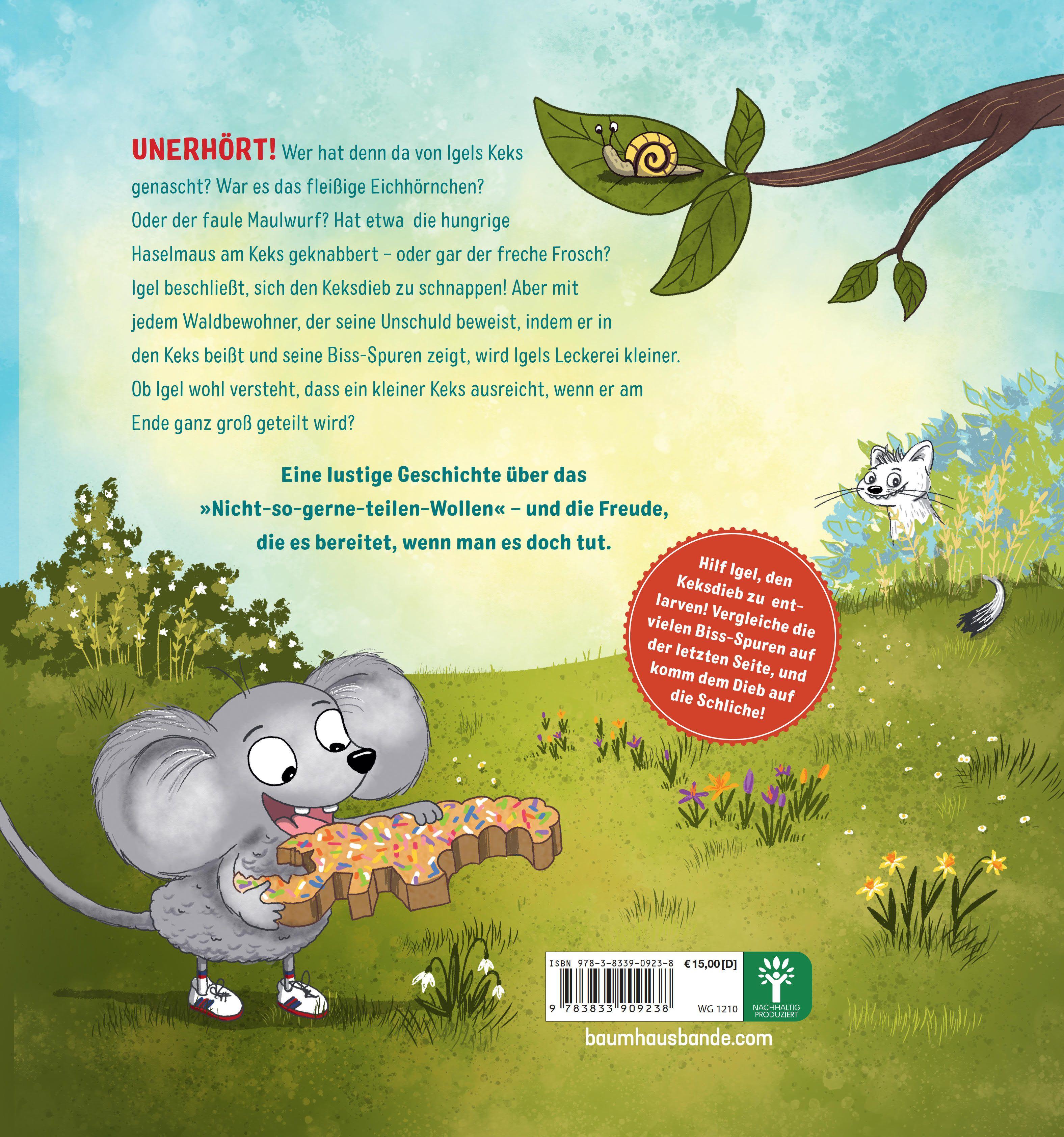 Beispielinhalt (Bild) Wer hat von meinem Keks genascht?