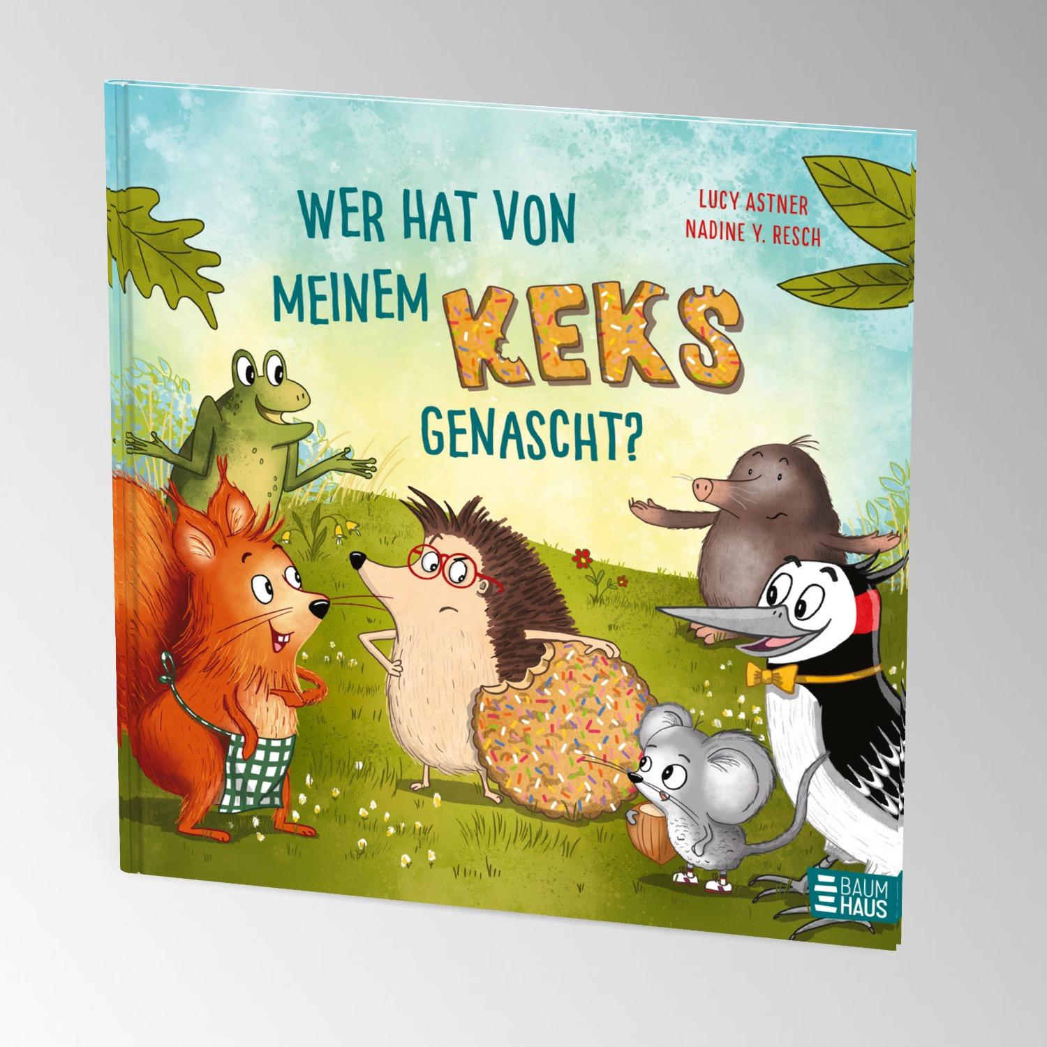 Beispielinhalt (Bild) Wer hat von meinem Keks genascht?