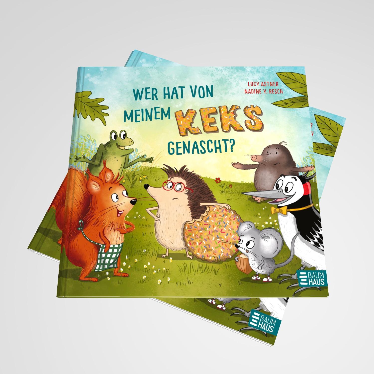 Beispielinhalt (Bild) Wer hat von meinem Keks genascht?