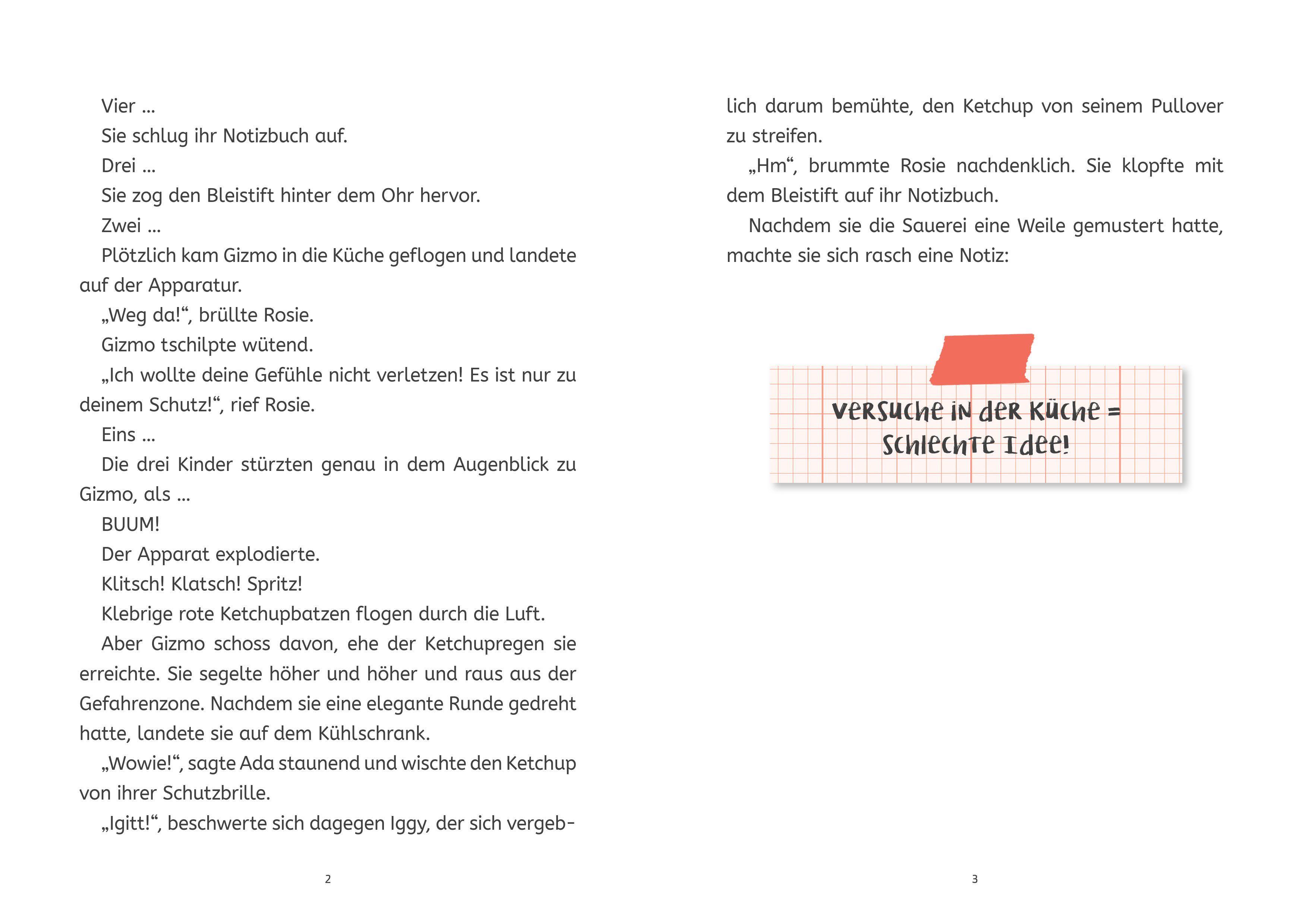 Beispielinhalt (Bild) Die Forscherbande: Erfinden und werkeln mit Rosie Revere