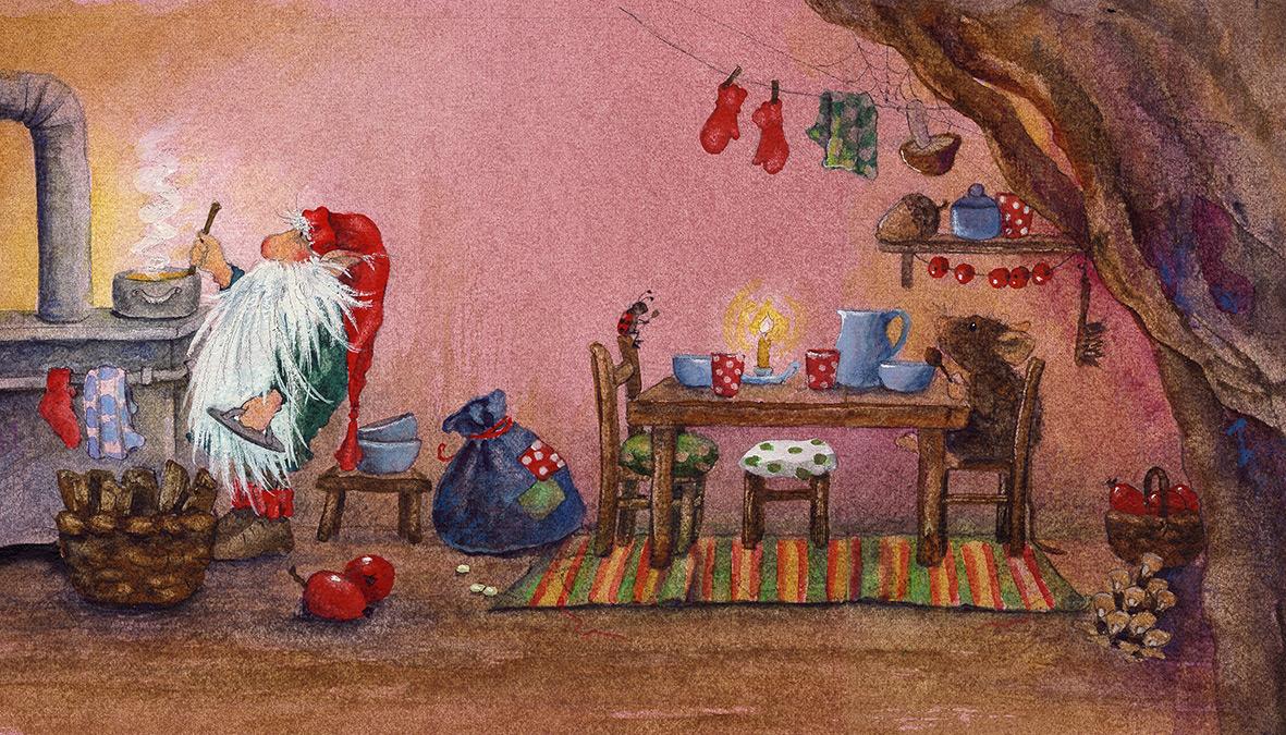 Beispielinhalt (Bild) Ole und die Wintermaus