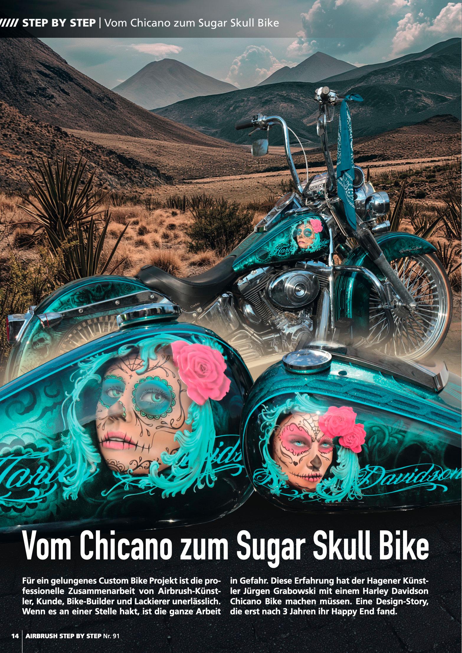 Beispielinhalt (Bild) Airbrush Step by Step 91