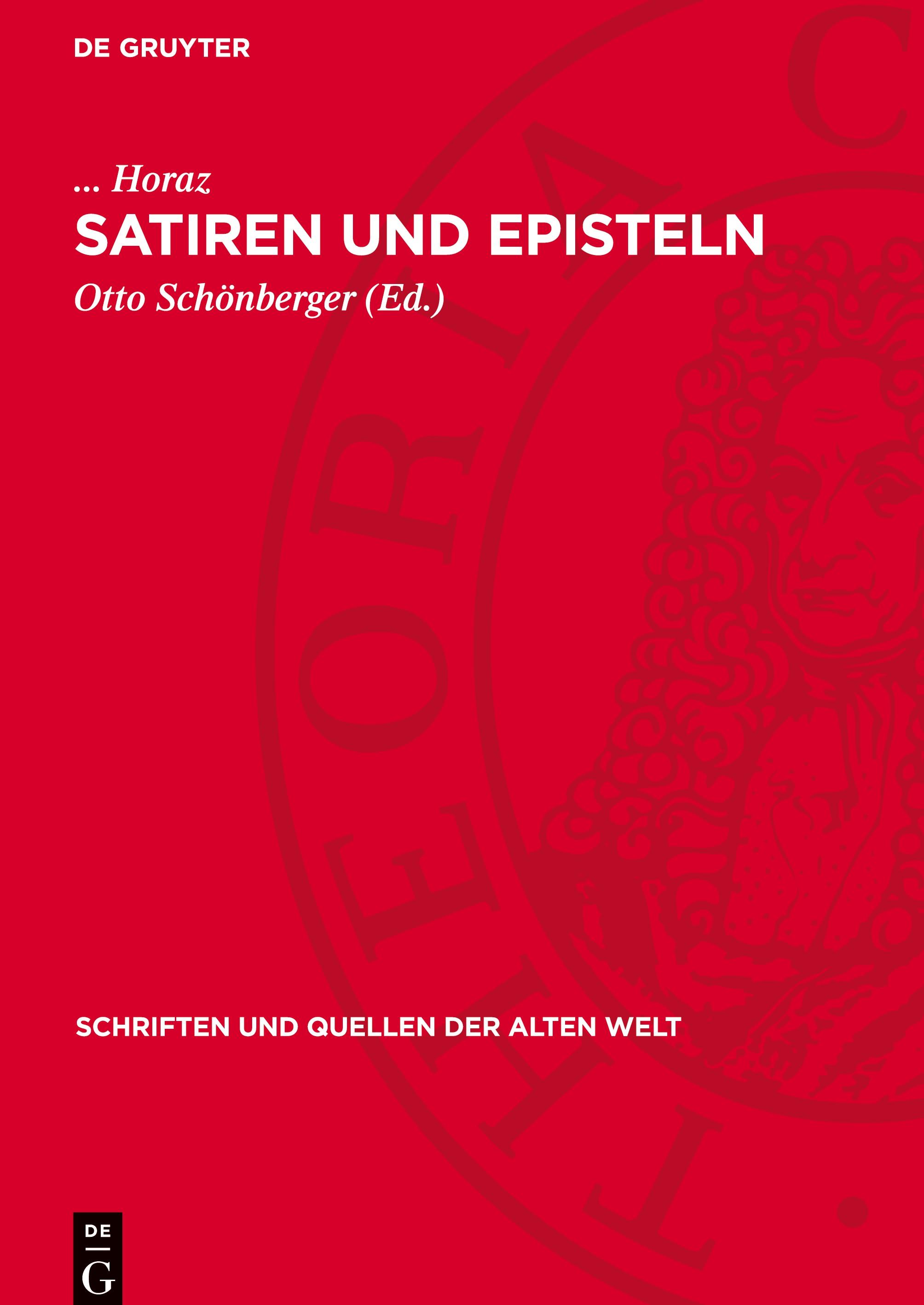 Vorderes Coverbild Satiren und Episteln