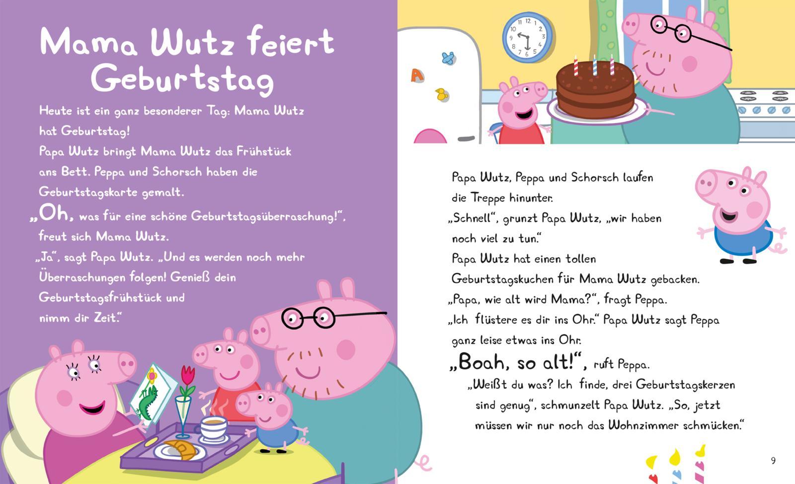 Beispielinhalt (Bild) Peppa Wutz Gutenachtgeschichten: Das ultimative Vorlesebuch