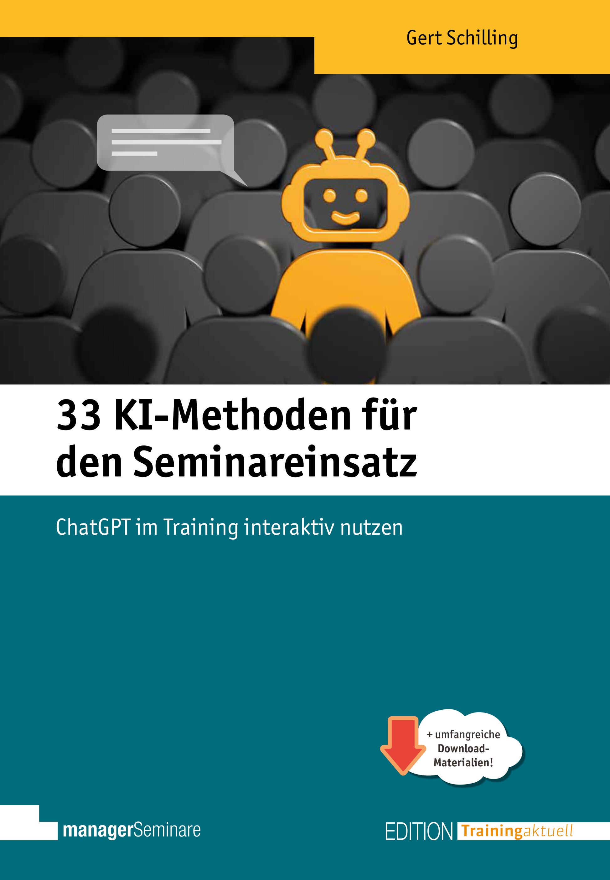 Vorderes Coverbild 33 KI-Methoden für den Seminareinsatz