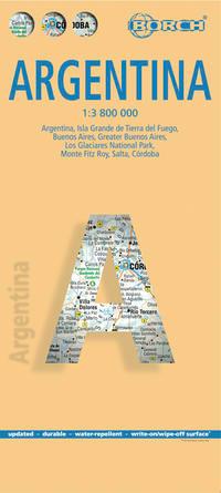 Vorderes Coverbild Argentina / Argentinien 1 : 3 800 000. Road Map