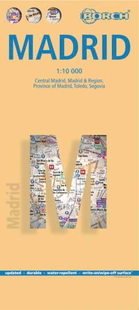 Vorderes Coverbild Madrid 1 : 10 000