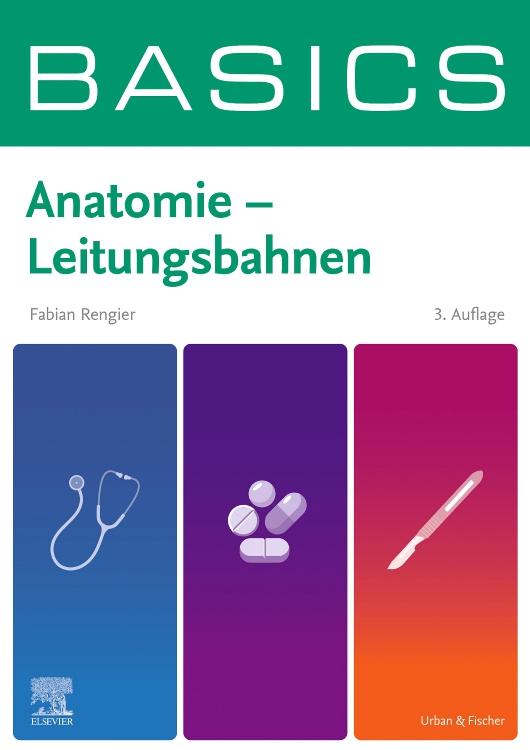 Vorderes Coverbild BASICS Anatomie - Leitungsbahnen