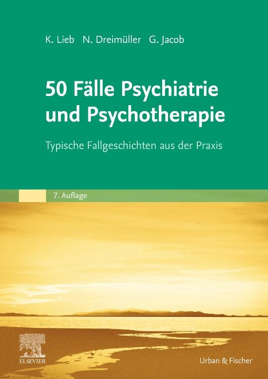 Vorderes Coverbild 50 Fälle Psychiatrie und Psychotherapie