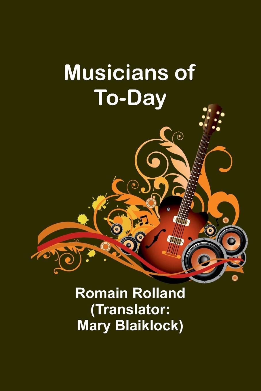 Vorderes Coverbild Musicians of To-Day