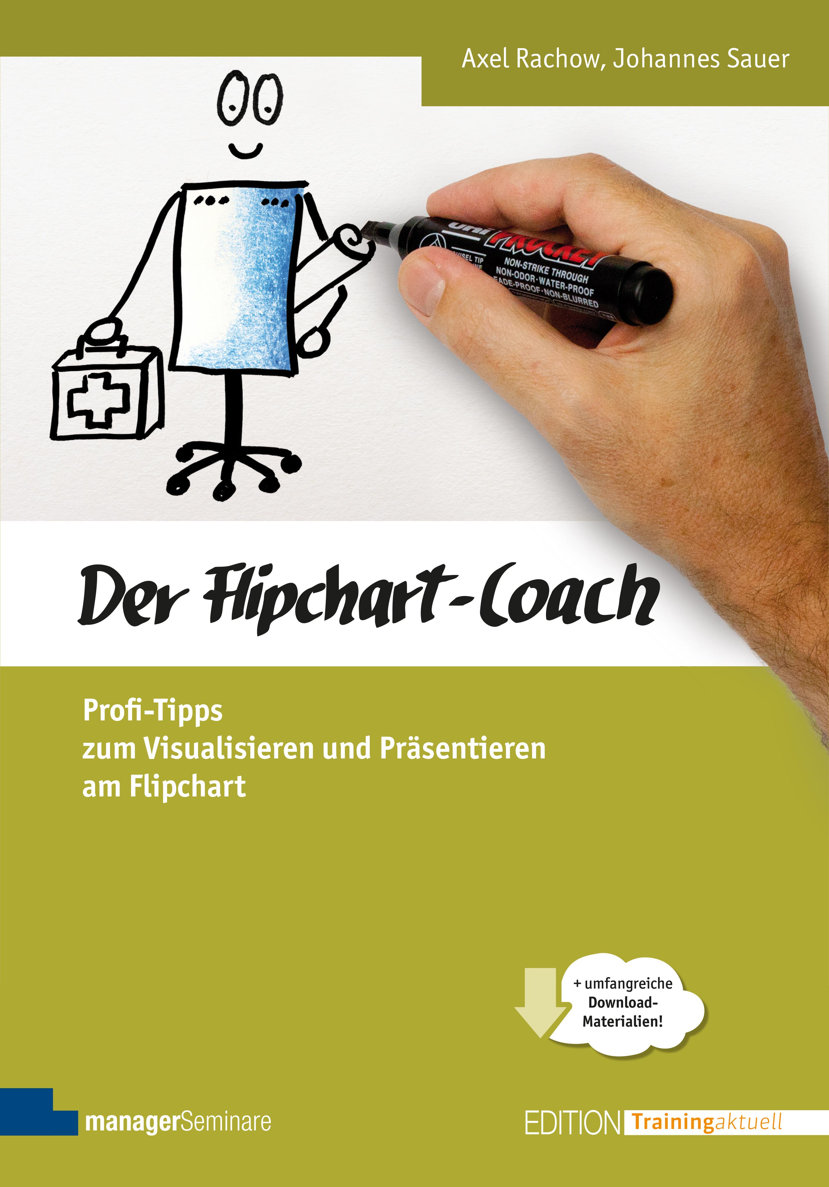 Vorderes Coverbild Der Flipchart-Coach