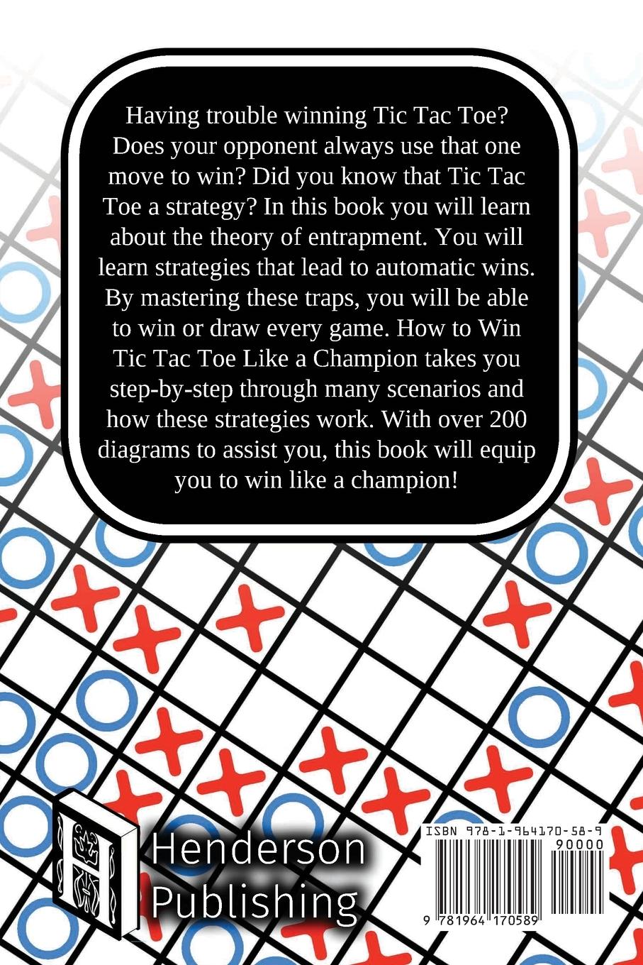 Rückseitencover How to Win Tic Tac Toe Like a Champion