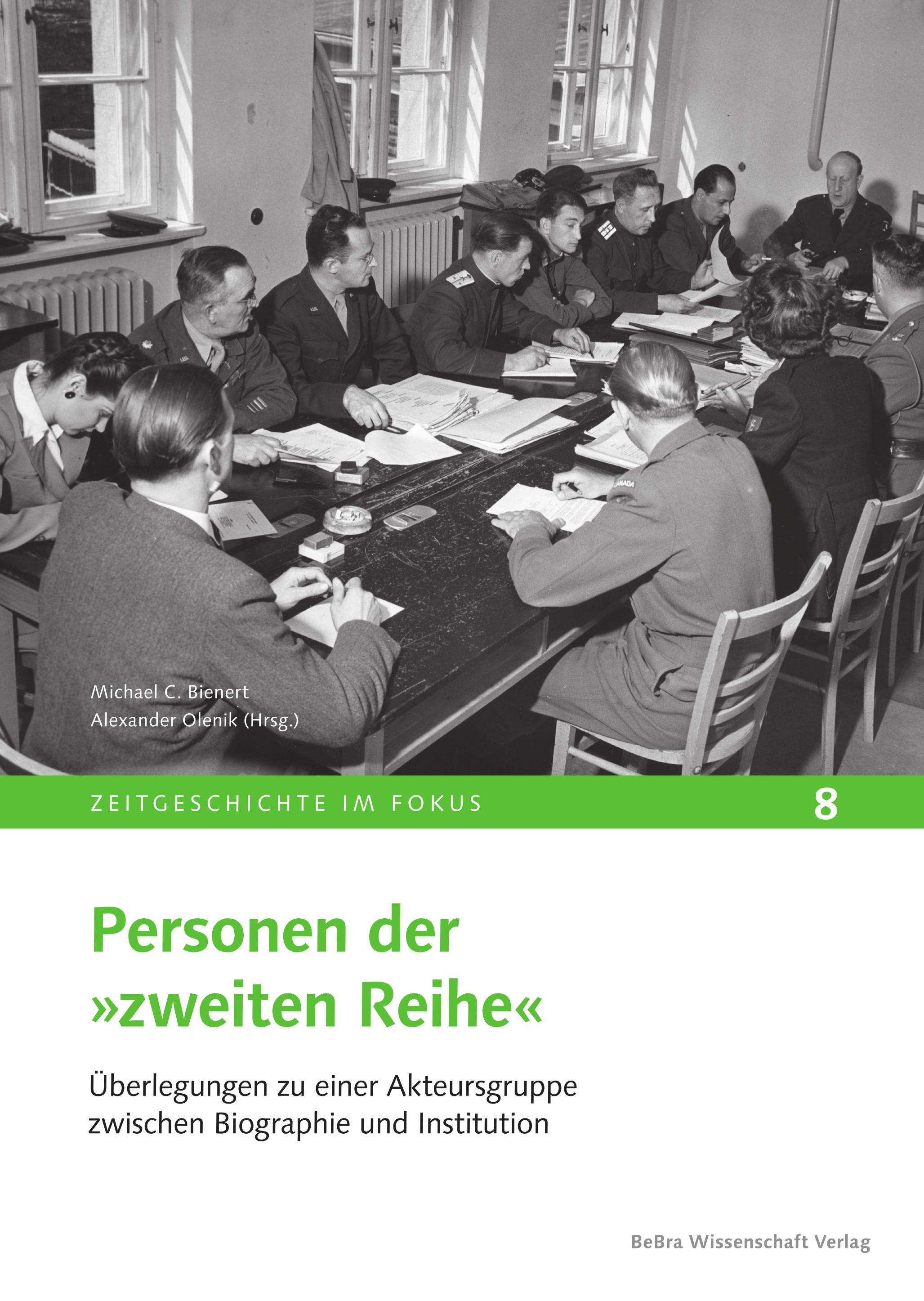 Vorderes Coverbild Personen der 'zweiten Reihe'